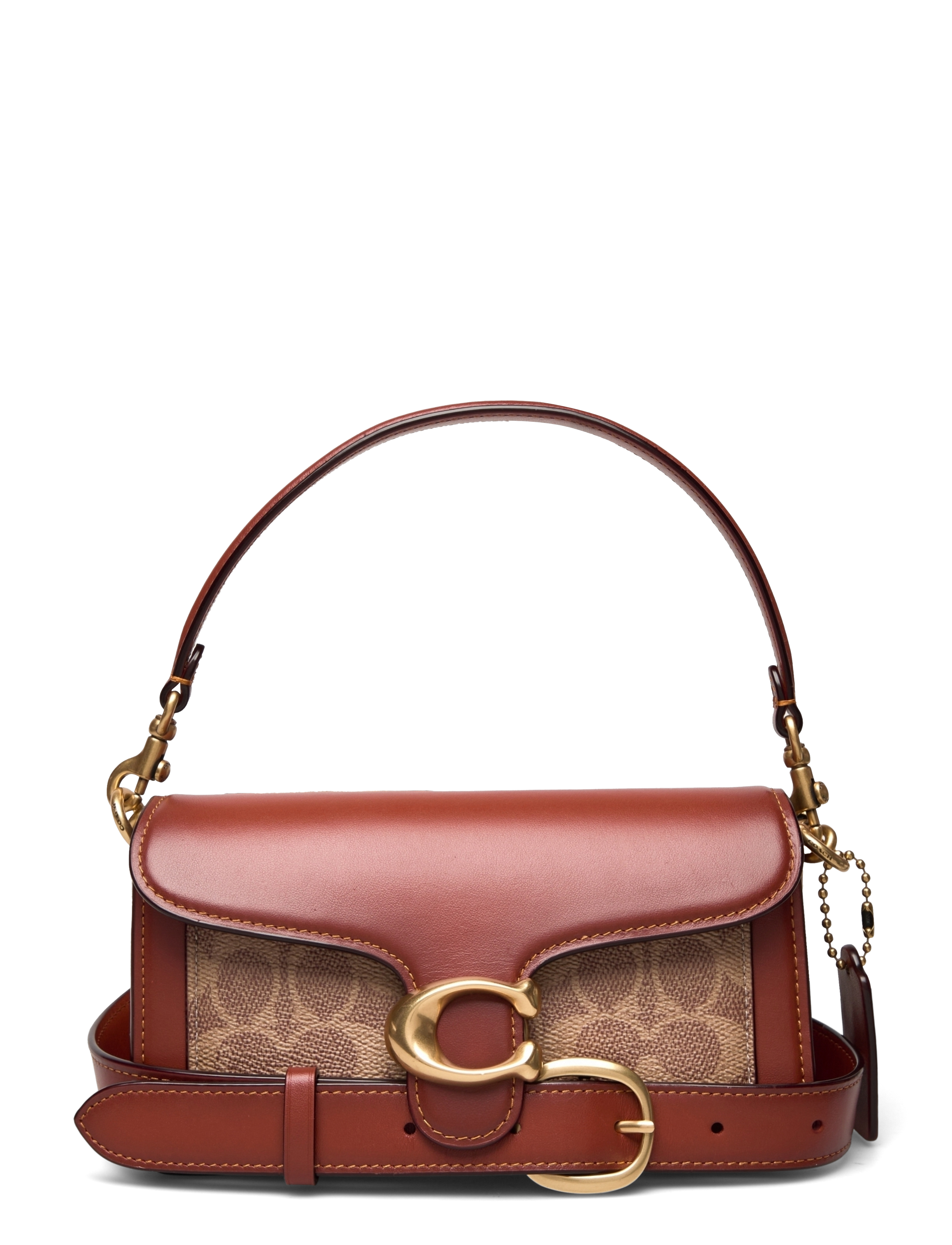 Coach Tabby Shoulder Bag 20 In Signature Canvas -  - B4/TAN RUST / brown