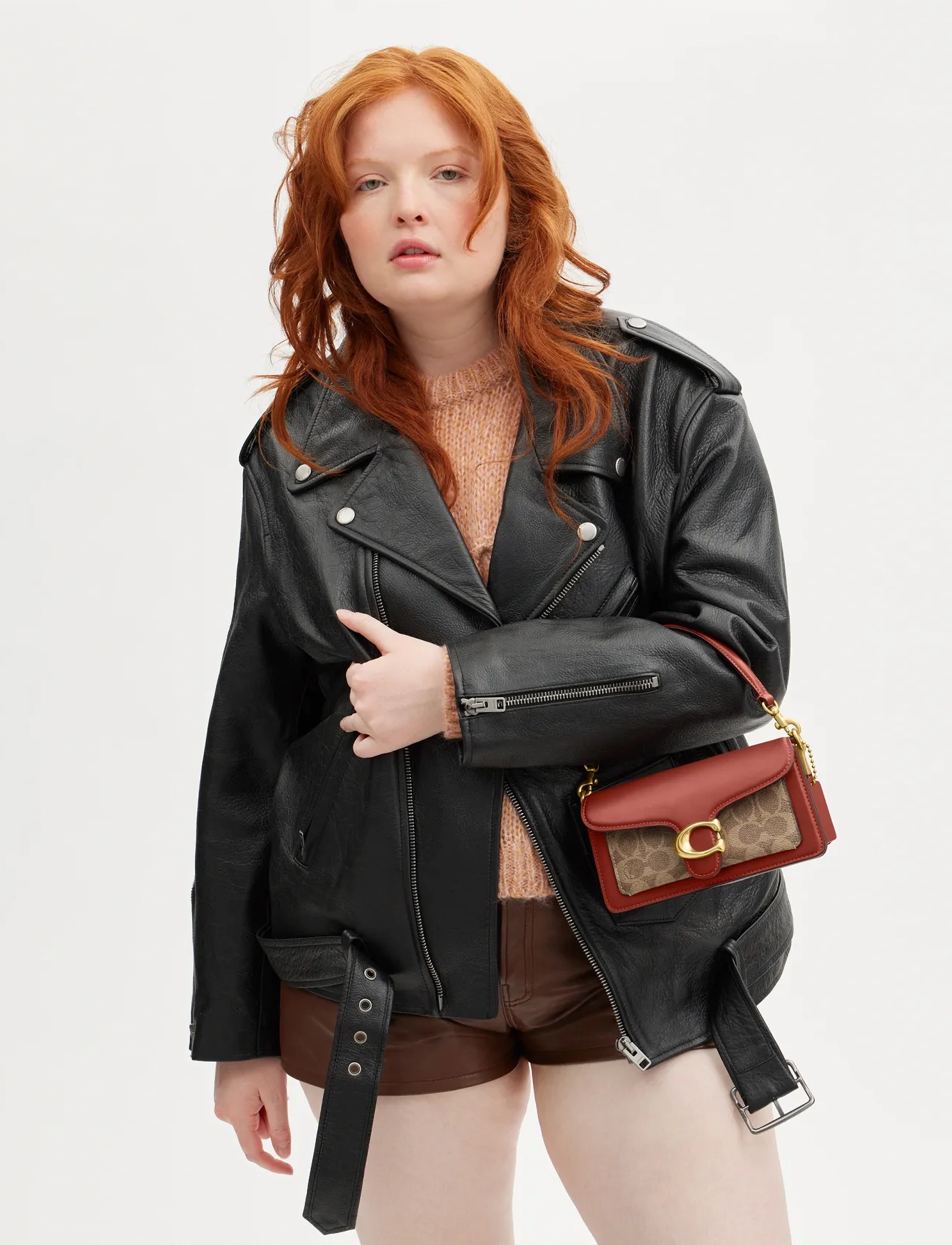 Coach Tabby Shoulder Bag 20 In Signature Canvas, One Size, Brown, Tasker > Tasker Med Tophåndtag, Dame