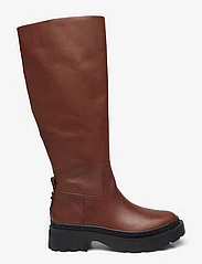 Coach - JULIETTA LTH BOOT - høye boots - brown - 1