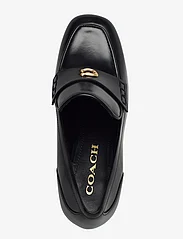 Coach - ILYSE LEATHER LOAFER - augstpapēžu loafer stila apavi - black - 3