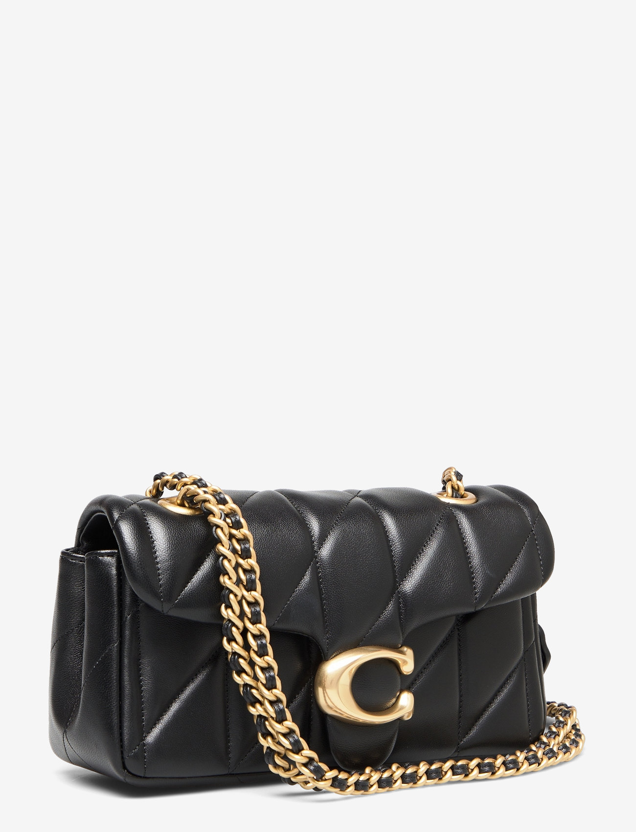 Coach - Quilted Tabby Shoulder Bag 20 with Chain - mados tendencijos - b4/black - 3