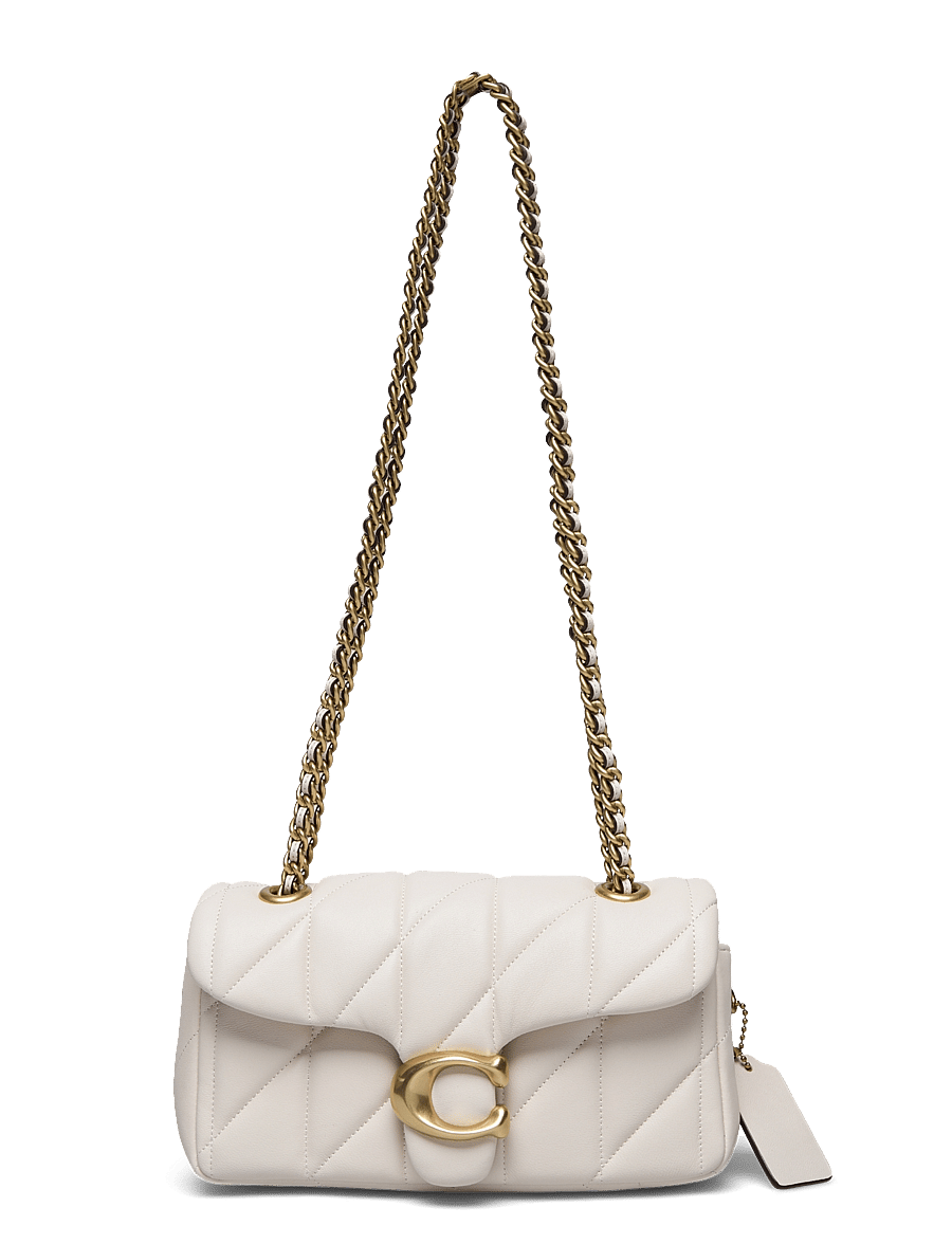 Coach - Quilted Tabby Shoulder Bag 20 with Chain - moetrendid - b4/chalk - 1