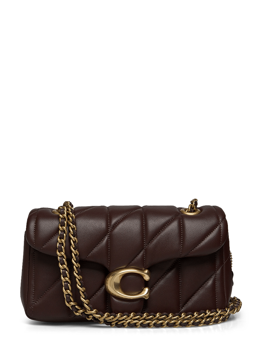 Coach - Quilted Tabby Shoulder Bag 20 with Chain - moetrendid - brown - 1