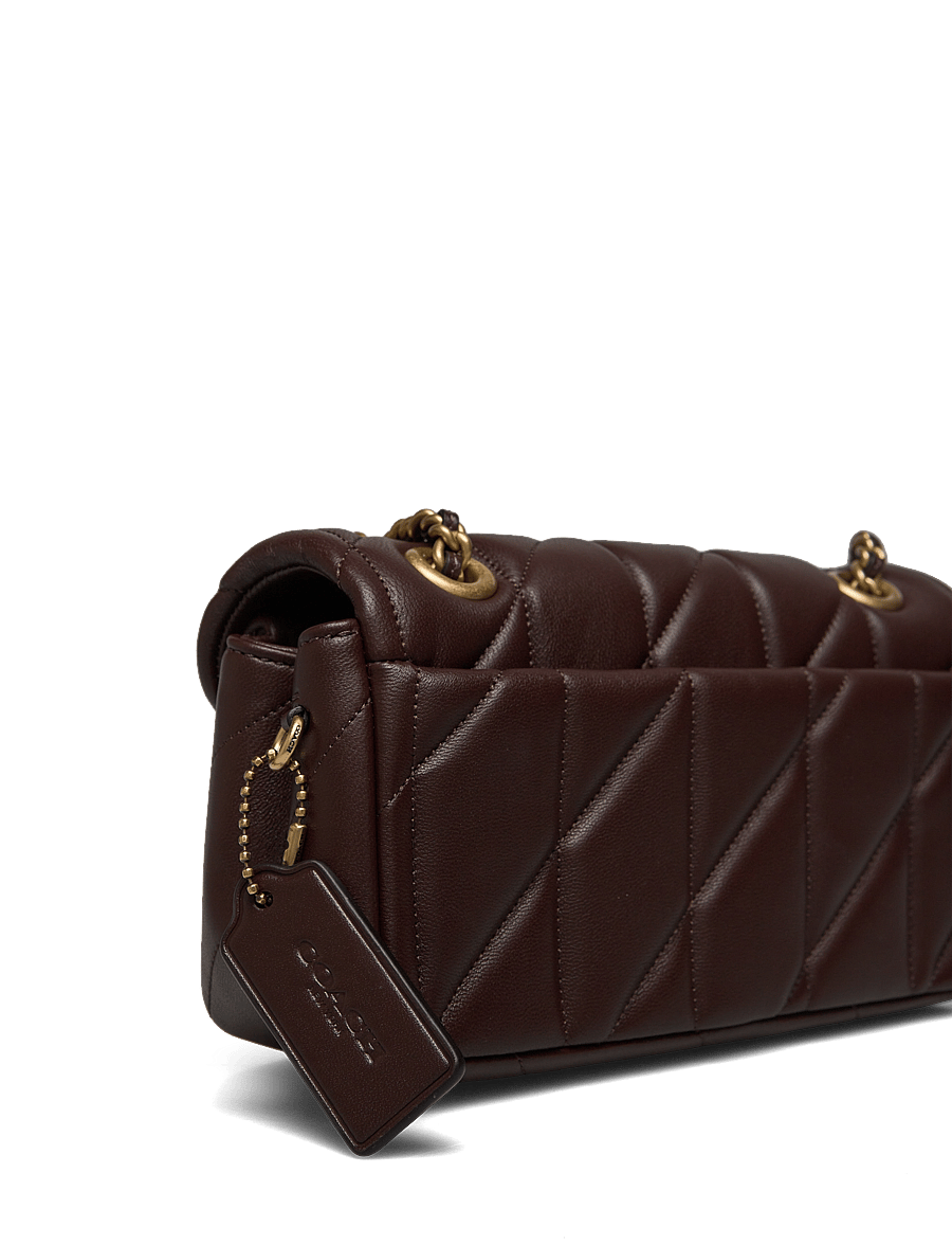 Coach - Quilted Tabby Shoulder Bag 20 with Chain - moetrendid - brown - 4