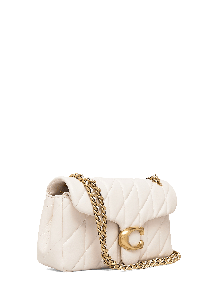 Coach - Quilted Tabby Shoulder Bag 26 with Chain - konfirmation - b4/chalk - 3