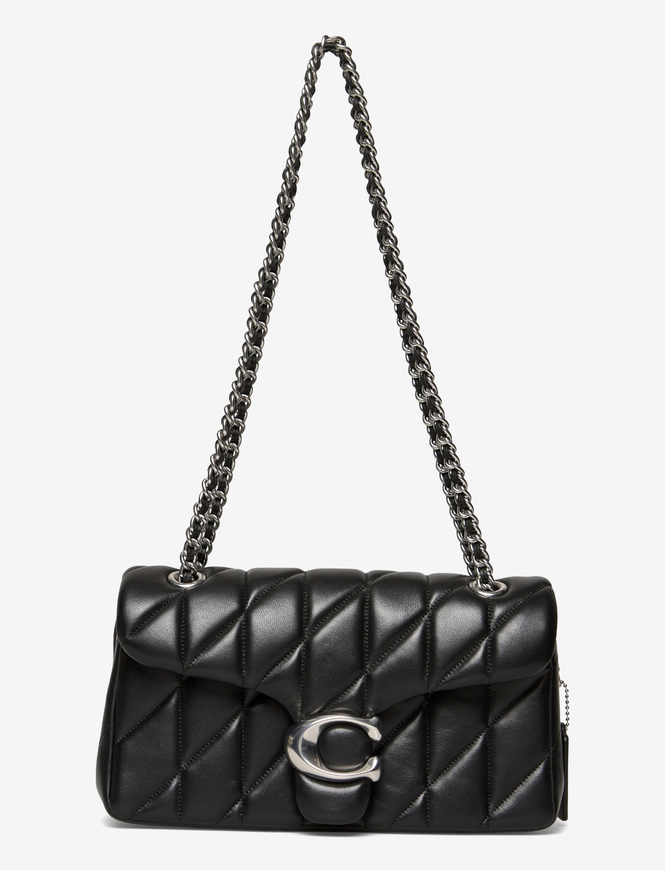 Coach - Quilted Tabby Shoulder Bag 26 with Chain - konfirmation - lh/black - 0