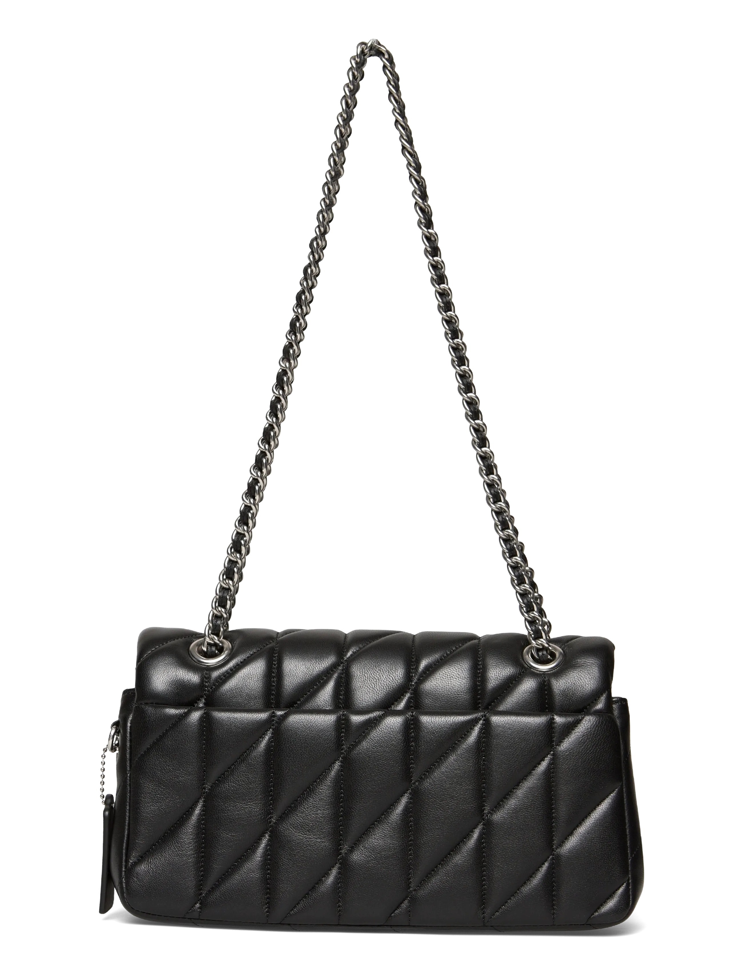 Coach - Quilted Tabby Shoulder Bag 26 with Chain - konfirmation - lh/black - 1