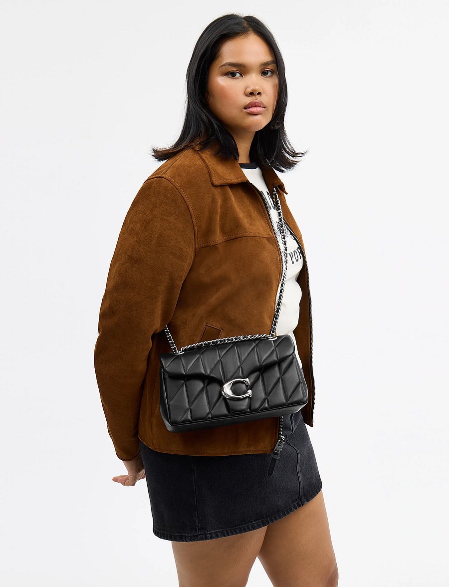 Coach - Quilted Tabby Shoulder Bag 26 with Chain - konfirmatsioon - lh/black - 0