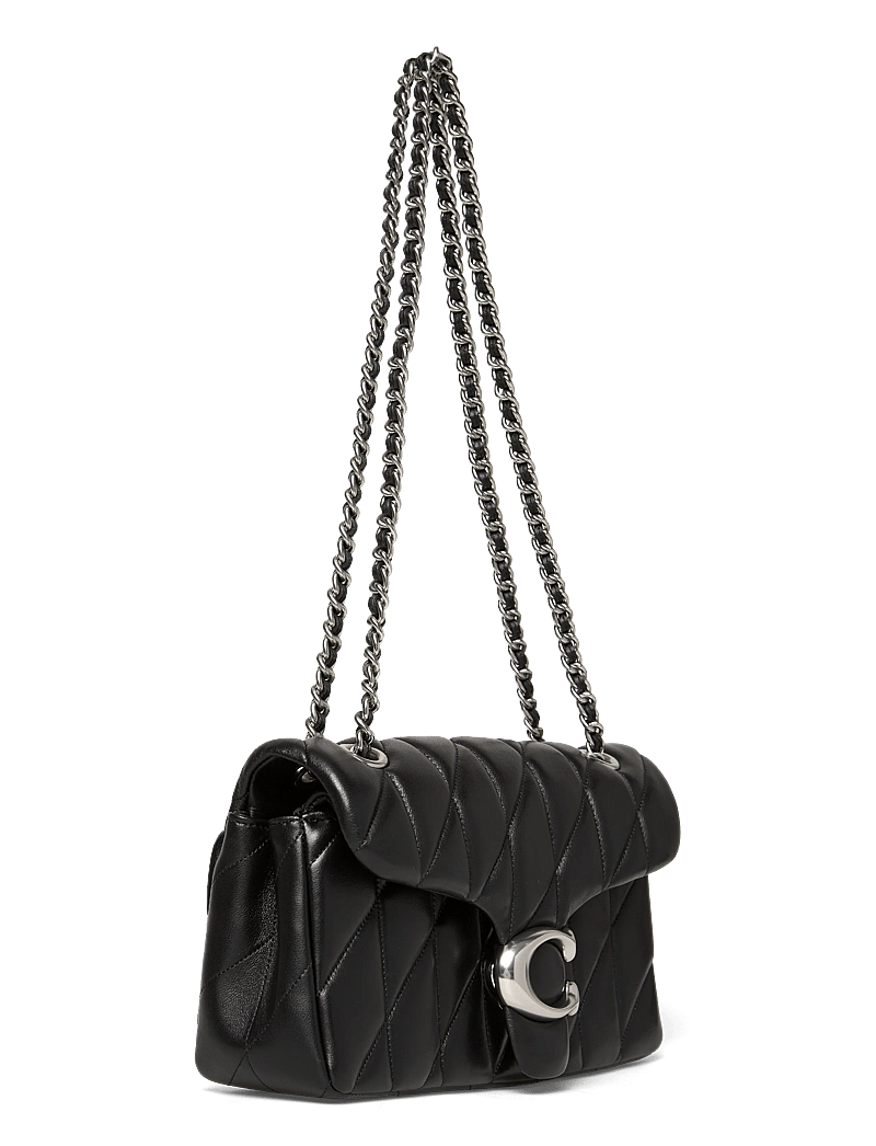 Coach - Quilted Tabby Shoulder Bag 26 with Chain - konfirmation - lh/black - 2