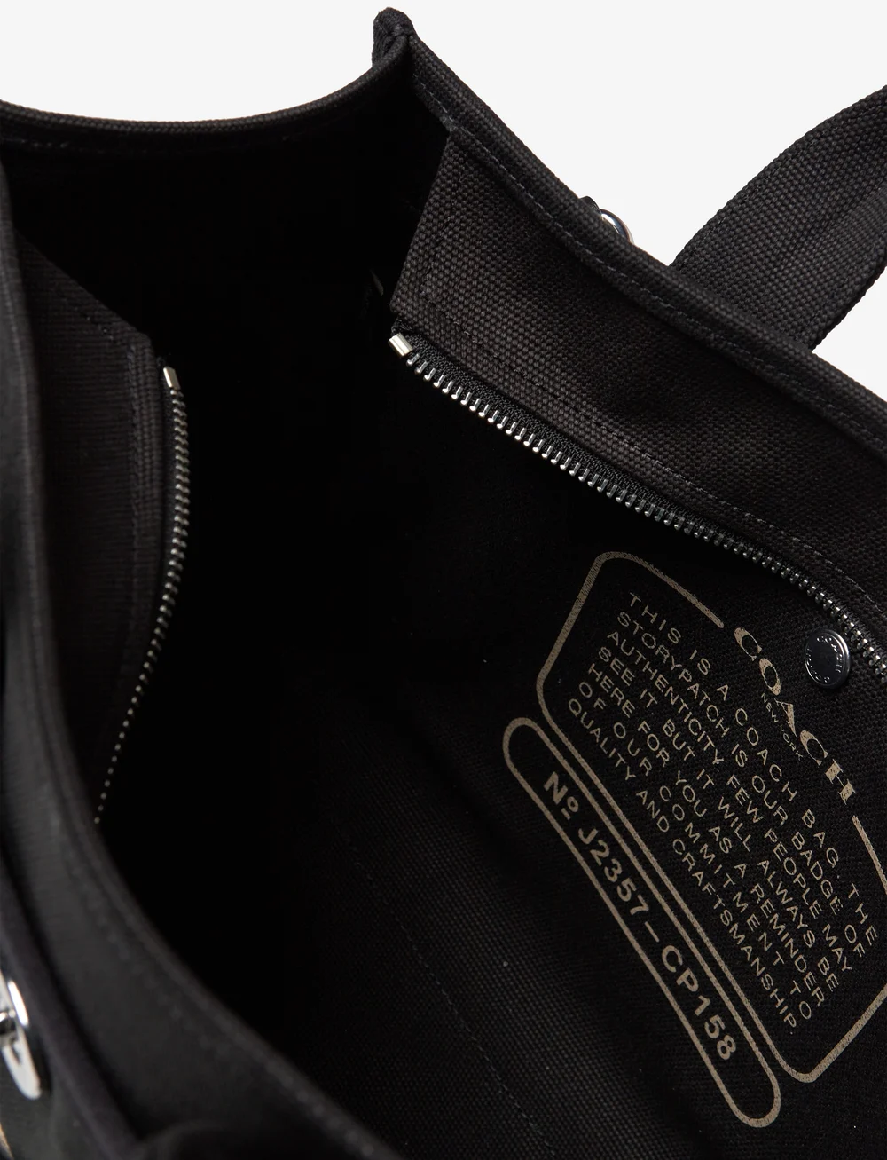 Coach leather bag black sale