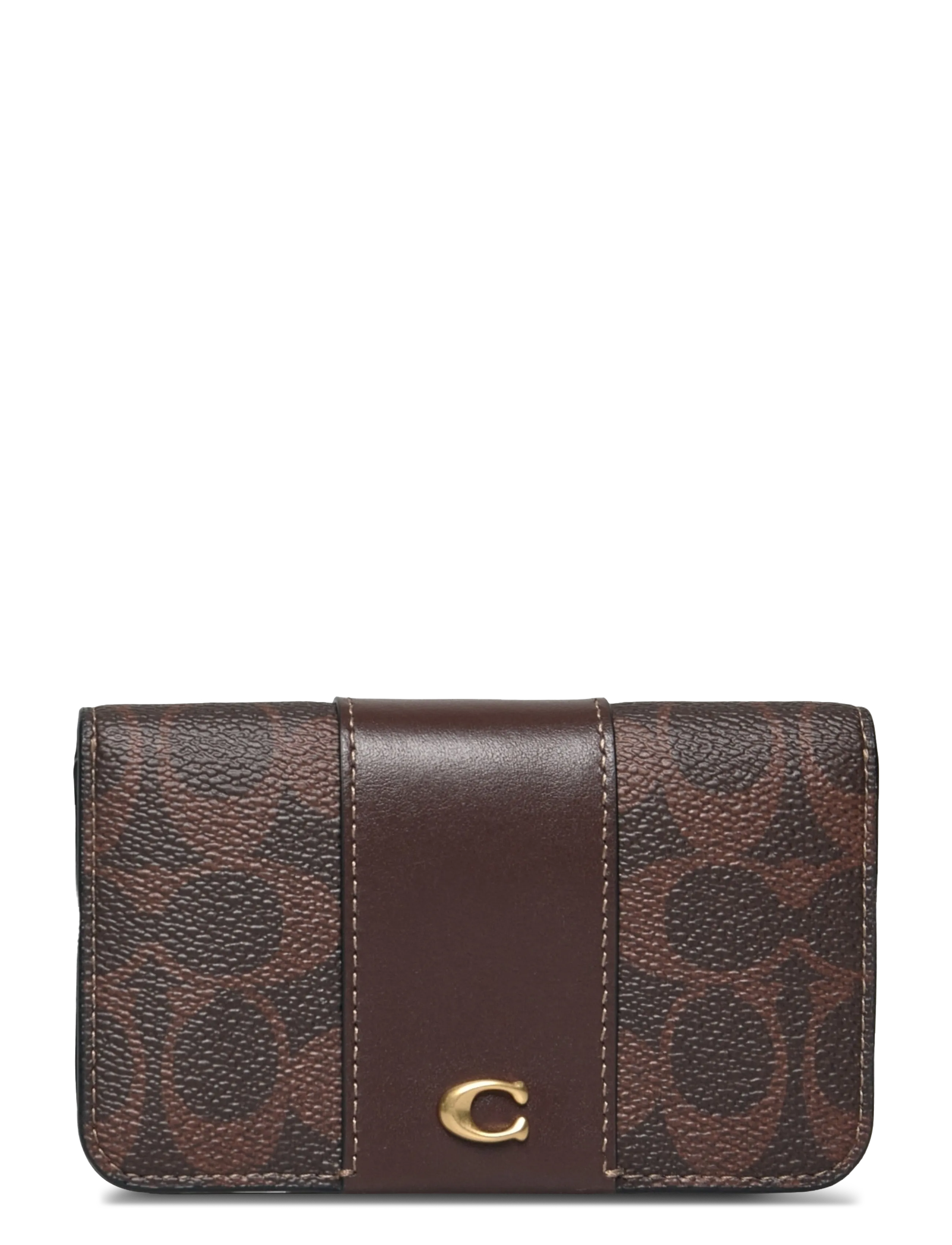 Coach ESSENTIAL SLIM CARD CASE - Väskor - B4/MAPLE / brown