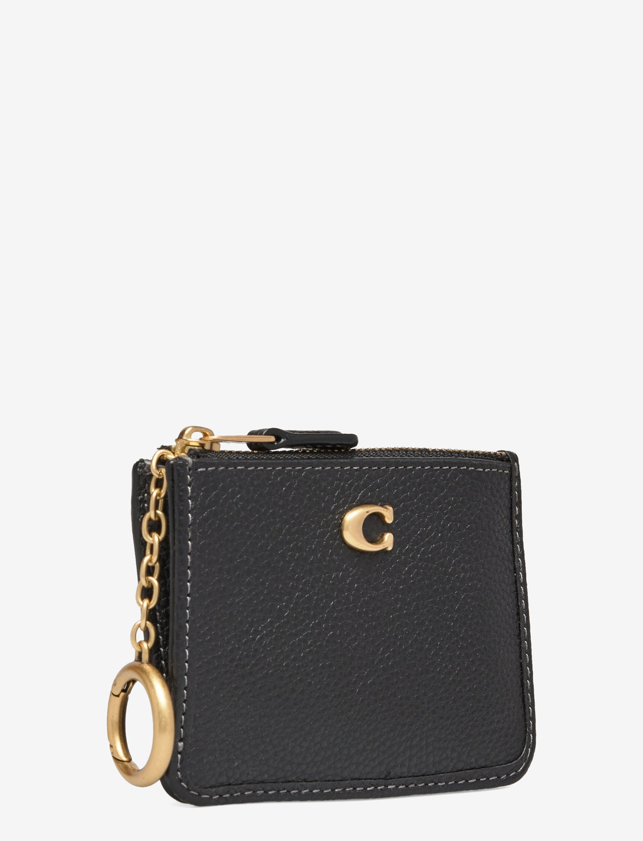 Coach - ESSENTIAL MINI ID CARD CASE - schlüsselringe - b4/black - 2