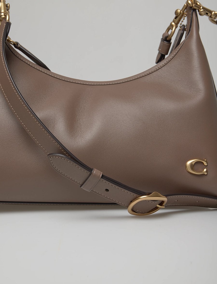Coach - JULIET SHOULDER BAG - umhängetaschen - b4/dark stone - 3