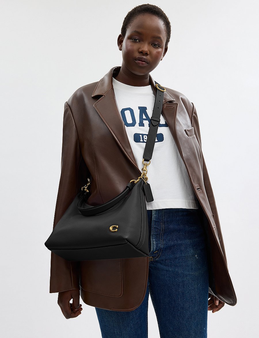 Coach - JULIET SHOULDER BAG - crossbody bags - black - 0
