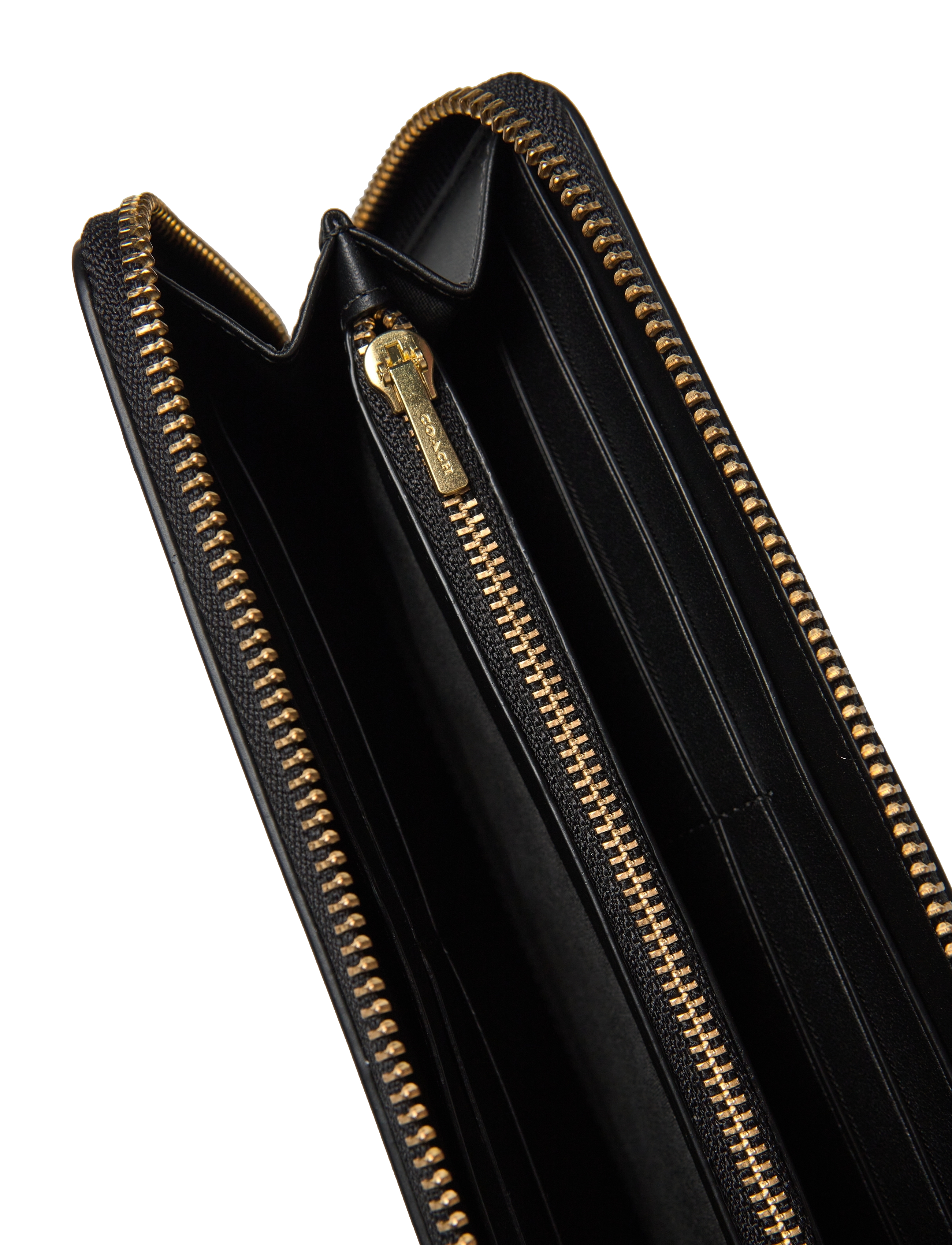 Coach - SLIM ACCORDION ZIP - plånböcker - b4/black - 4