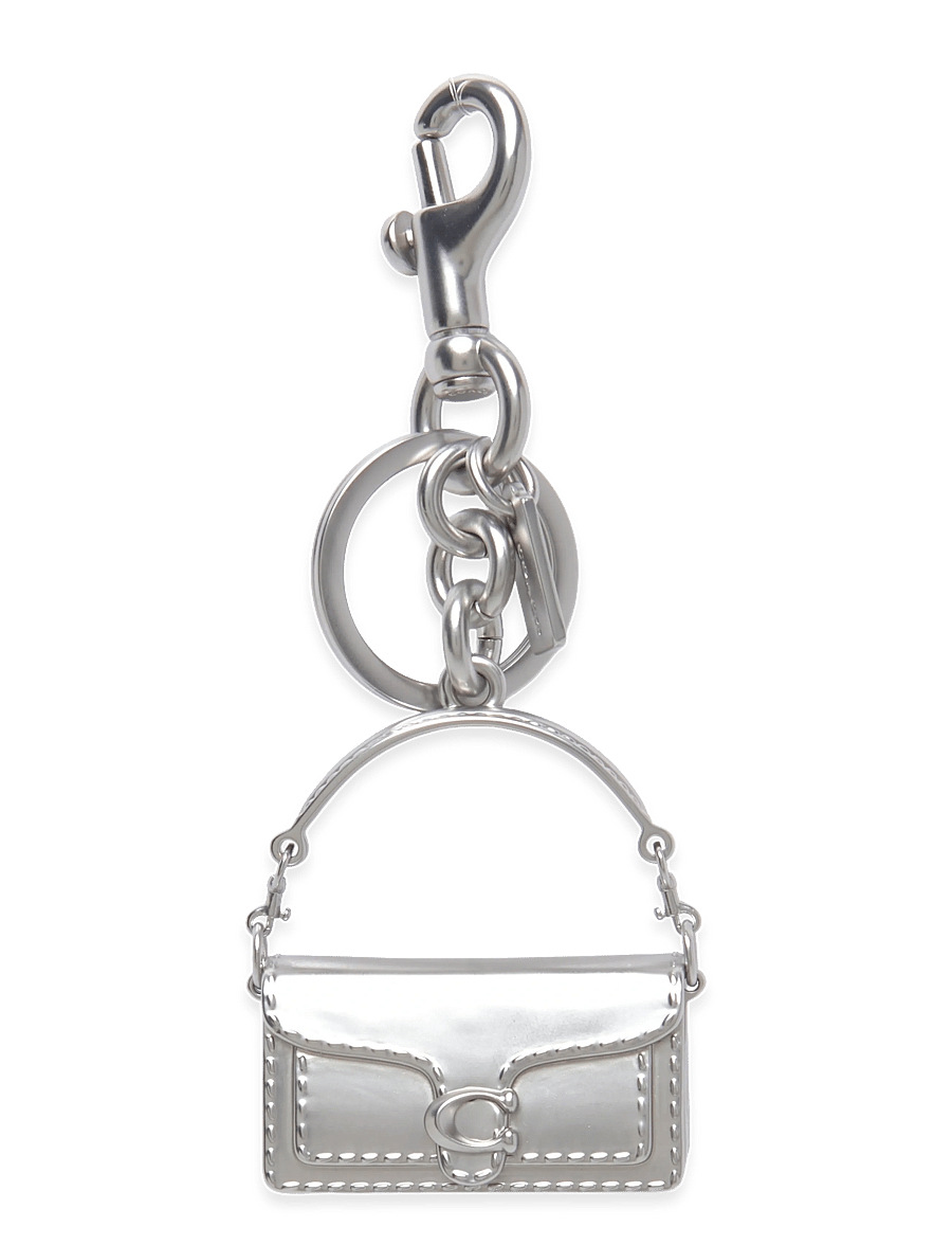 Coach - Coach Tabby Bag Charm Silver - nøgleringe & bag charms - lh/silver - 0