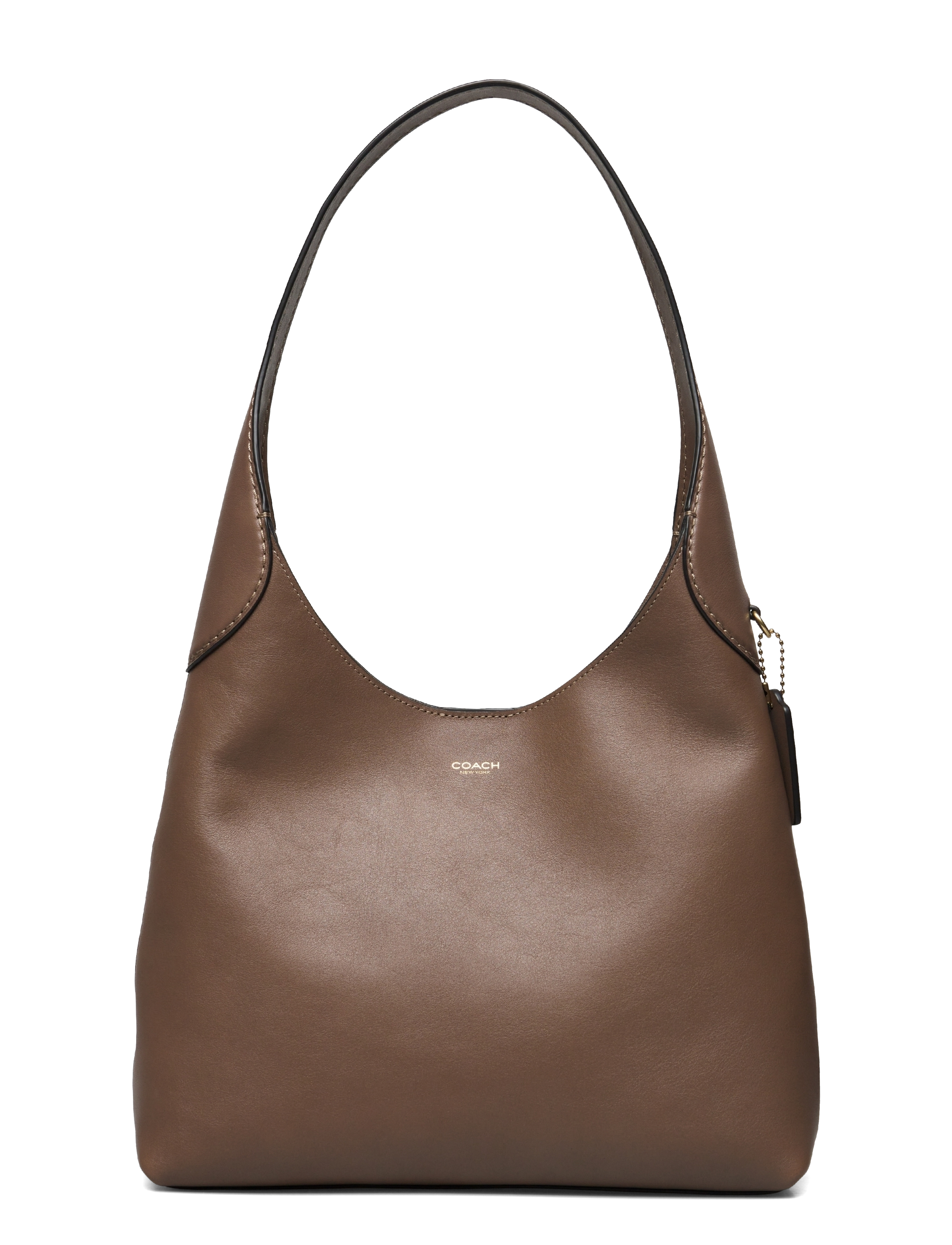 Coach Brooklyn Shoulder Bag 28 Dark Stone, One Size, Bags, Braun - Small Bags-crossbody Frauen