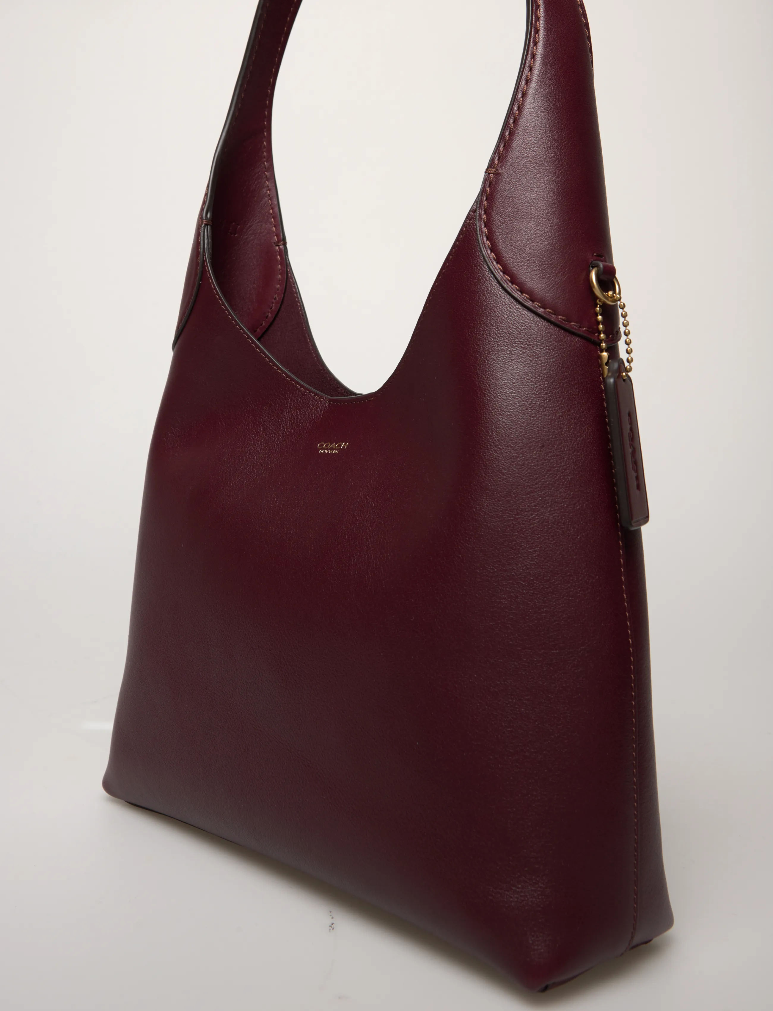 Coach - Brooklyn Shoulder Bag 28 Dark Stone - særlige begivenheder - b4/merlot - 3