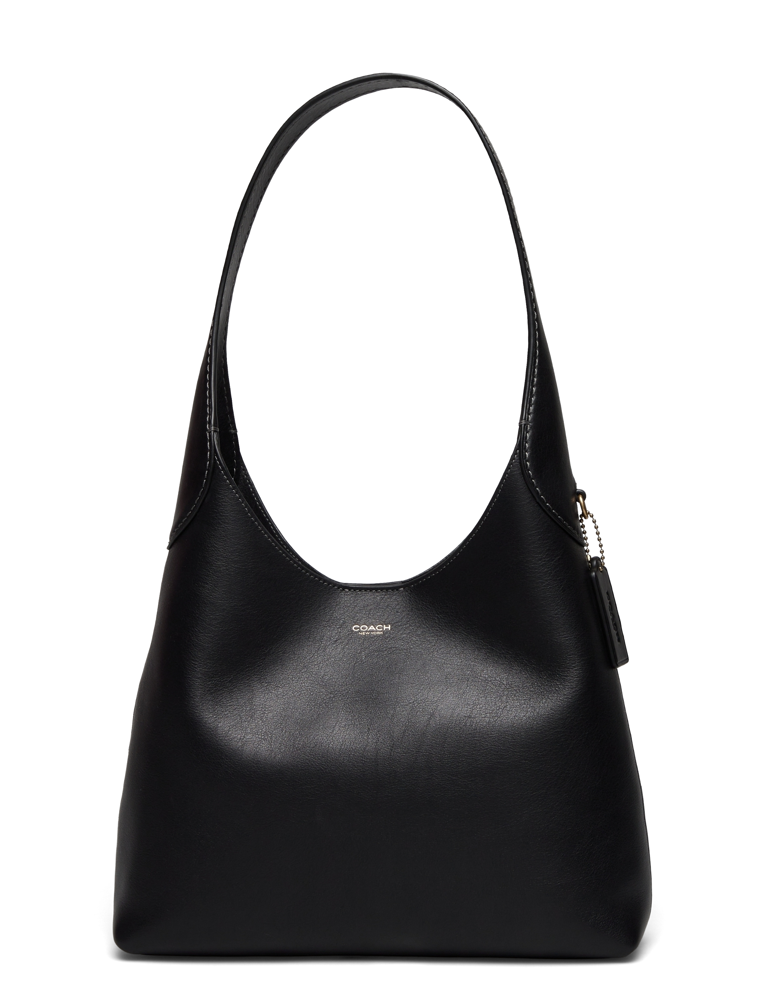 Coach Brooklyn Shoulder Bag 28 Dark Stone, Kvinder, Skuldertaske, Sort, Str: ONE SIZE