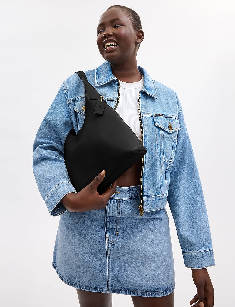 Coach - Brooklyn Shoulder Bag 28 Dark Stone - erilised sündmused - black - 0