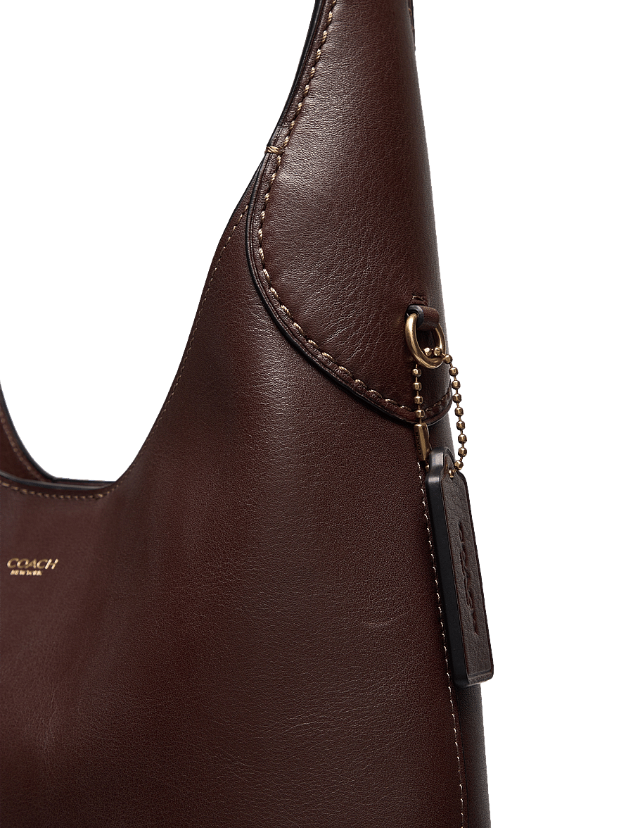 Coach - Brooklyn Shoulder Bag 28 Dark Stone - erilised sündmused - brown - 4