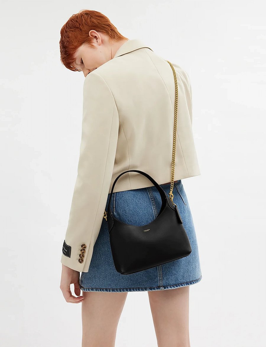 Coach - BROOKLYN SHOULDER BAG 23 - besondere anlässe - black - 1