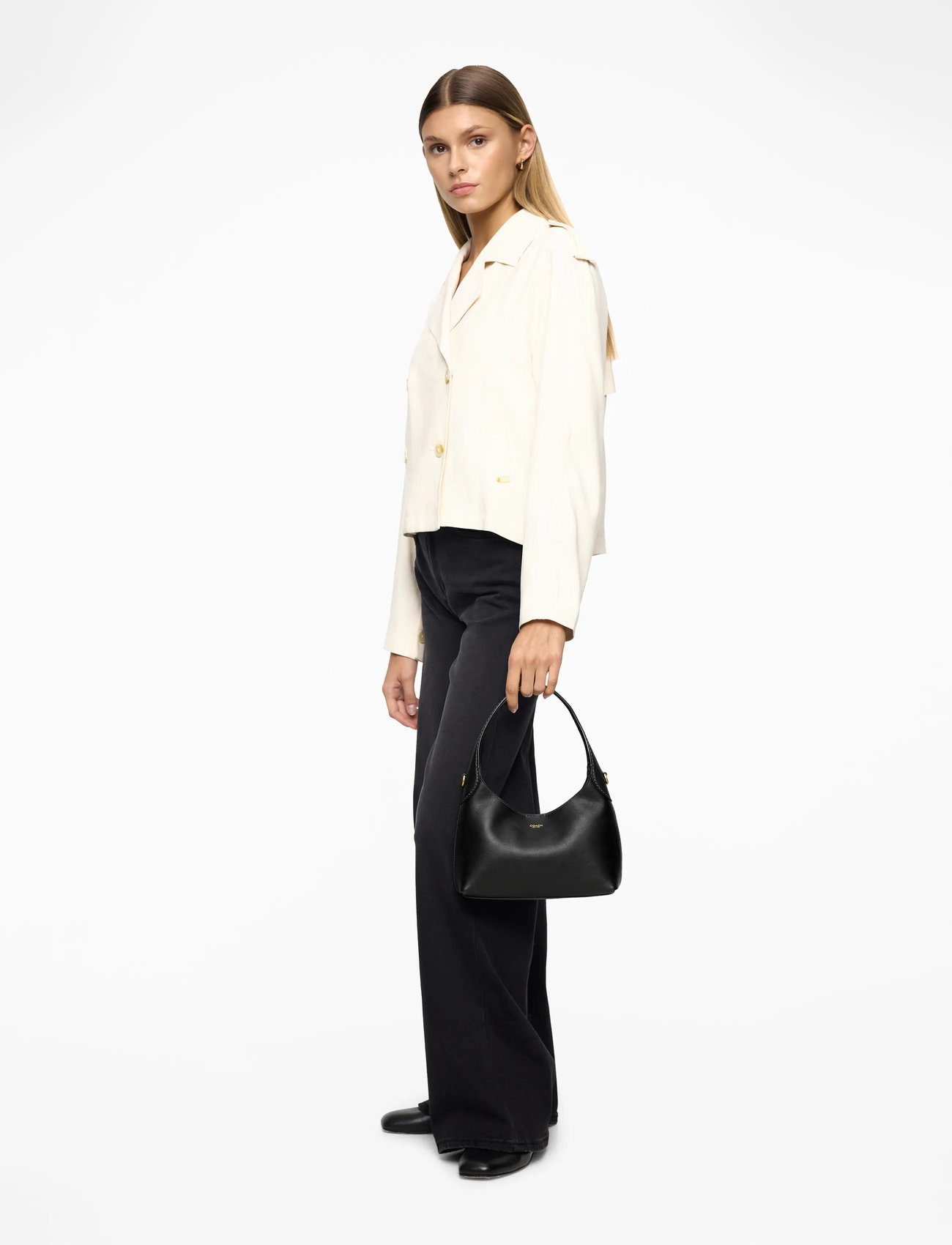 Coach - BROOKLYN SHOULDER BAG 23 - top handle tasker - black - 4