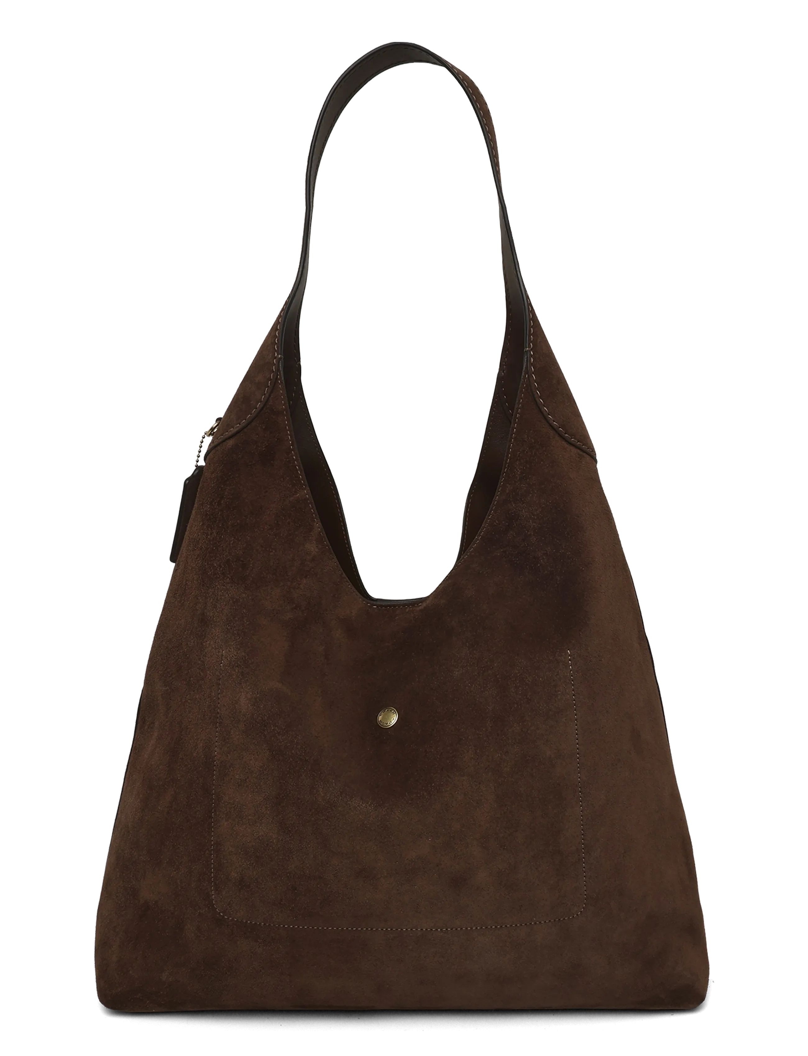 Coach BROOKLYN SHOULDER BAG 39 DARK CHOCOLATE - Bags - B4/DARK CHOCOLATE / brown