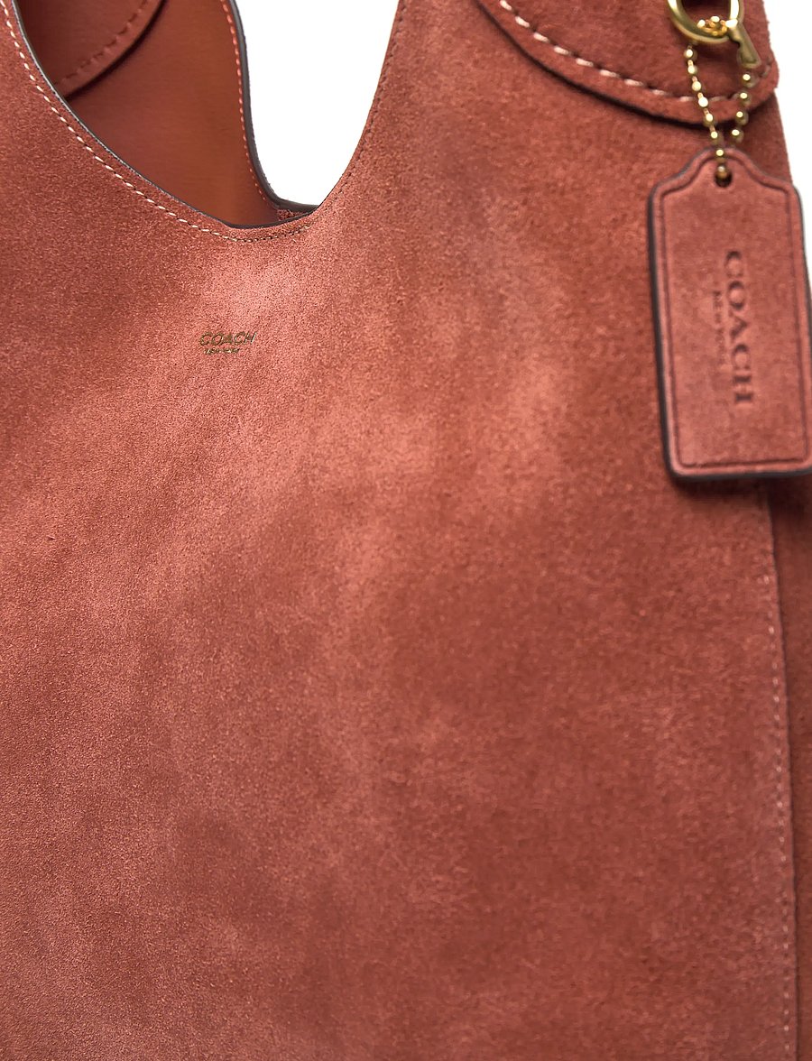 Coach - BROOKLYN SHOULDER BAG 28 DARK CHOCOLATE - modes tendences - b4/clay - 3