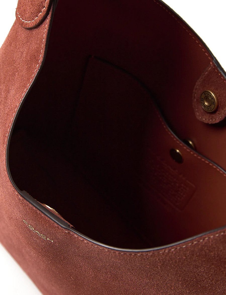 Coach - BROOKLYN SHOULDER BAG 28 DARK CHOCOLATE - modes tendences - b4/clay - 4