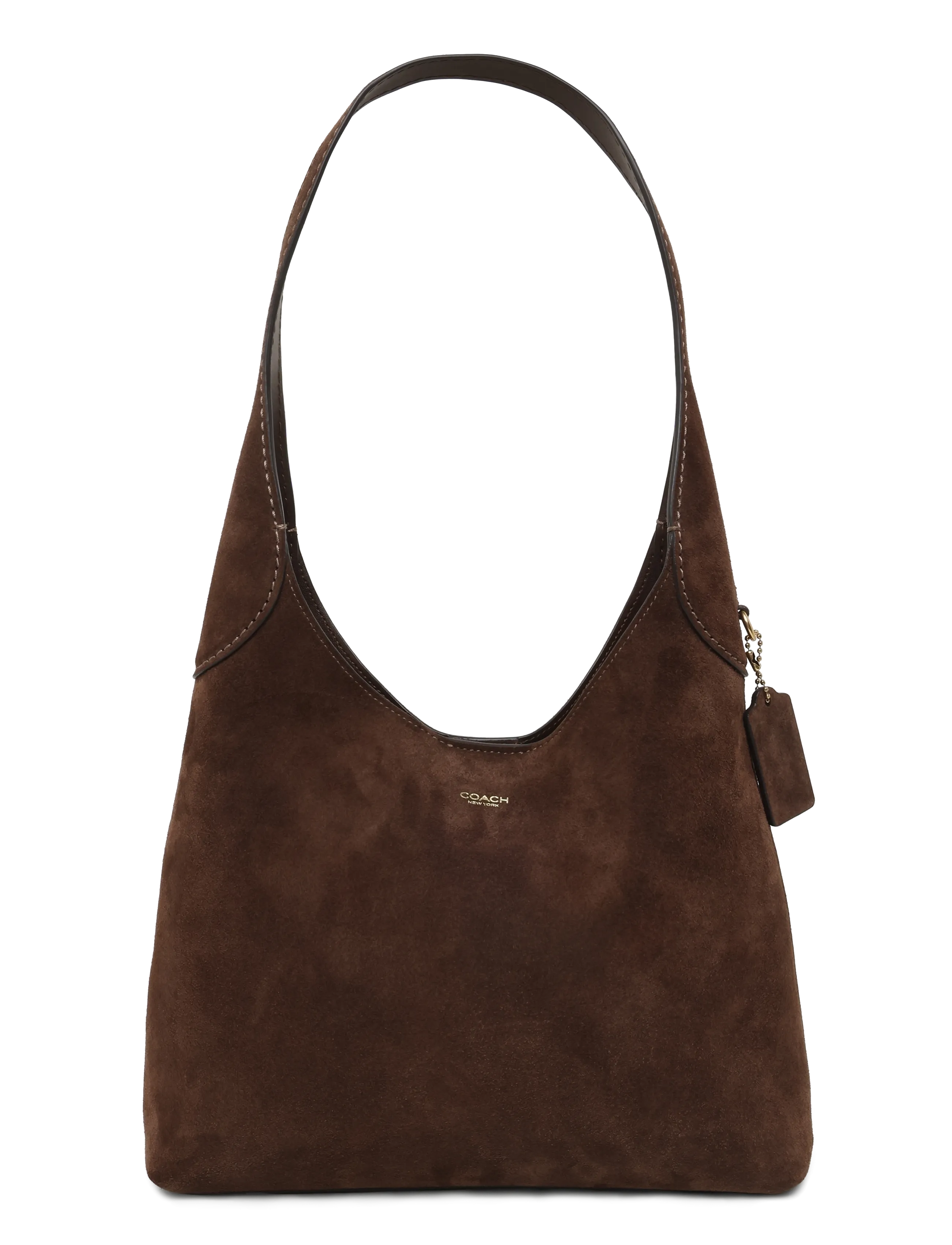 Coach BROOKLYN SHOULDER BAG 28 DARK CHOCOLATE - Coach - B4/DARK CHOCOLATE / brown
