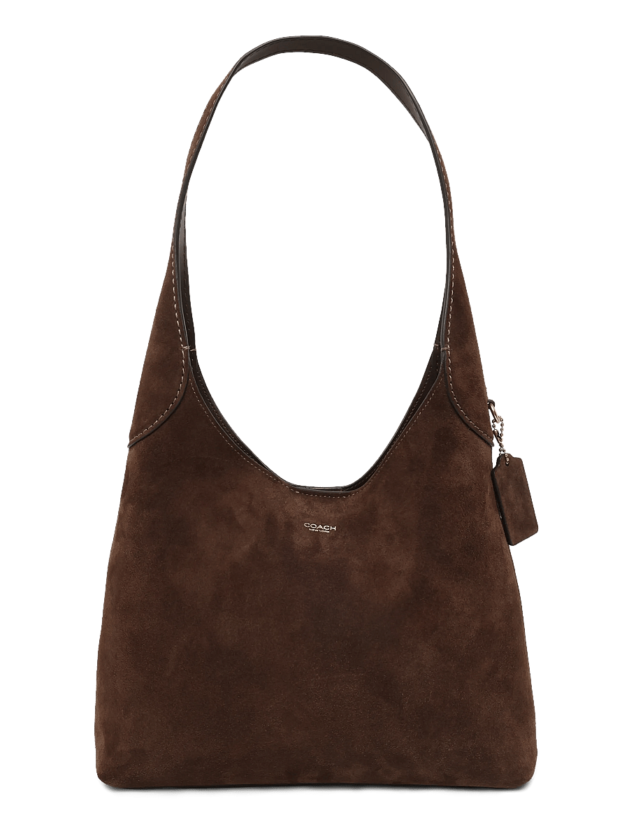 Coach - BROOKLYN SHOULDER BAG 28 DARK CHOCOLATE - modetrends - b4/dark chocolate - 0