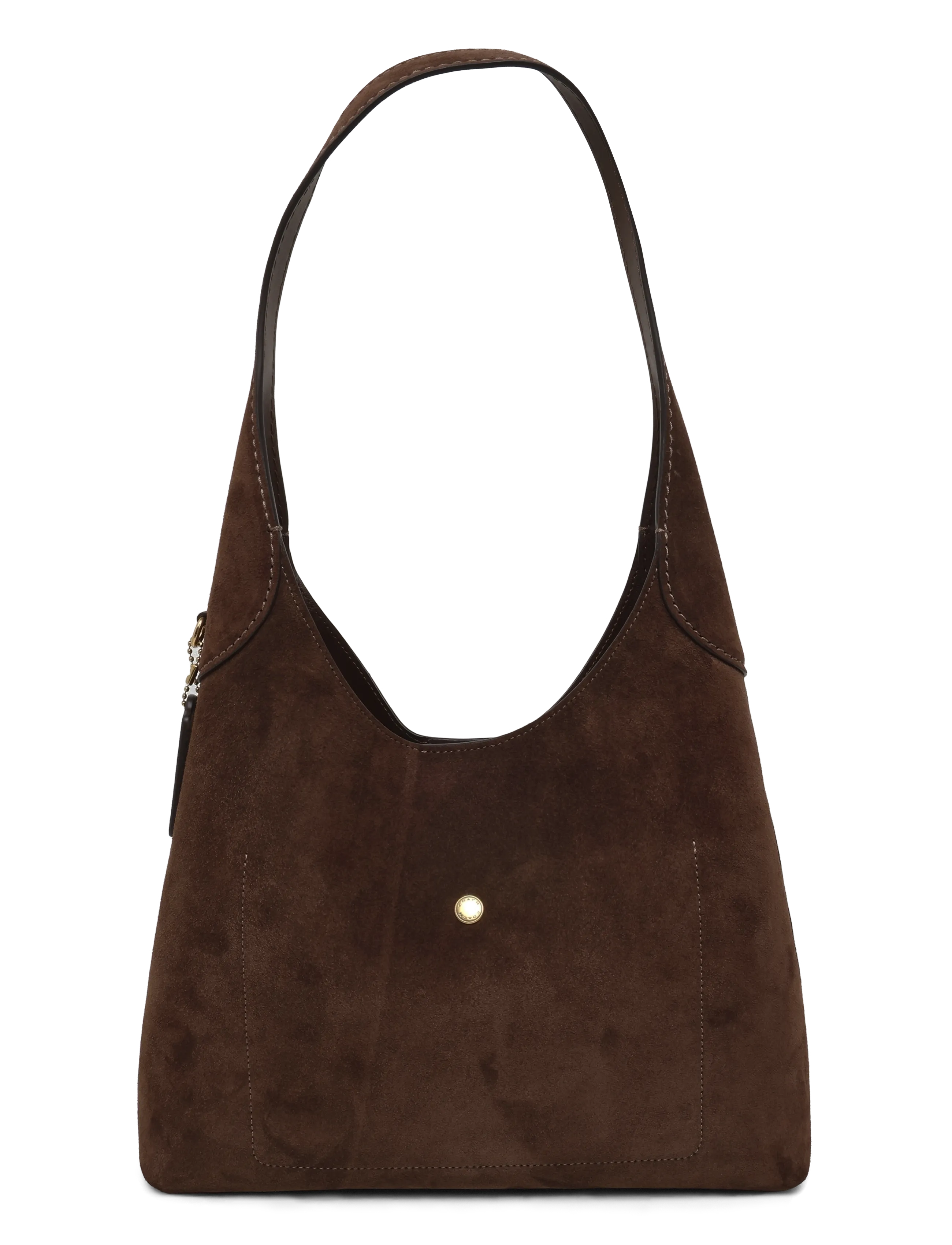 Coach - BROOKLYN SHOULDER BAG 28 DARK CHOCOLATE - mode trends - b4/dark chocolate - 1