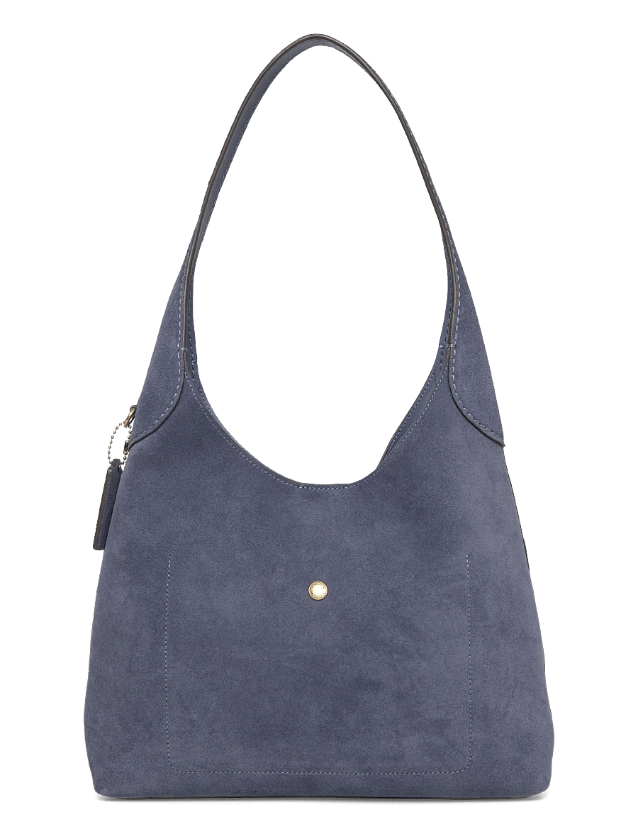 Coach - BROOKLYN SHOULDER BAG 28 DARK CHOCOLATE - modetrender - b4/light denim - 1