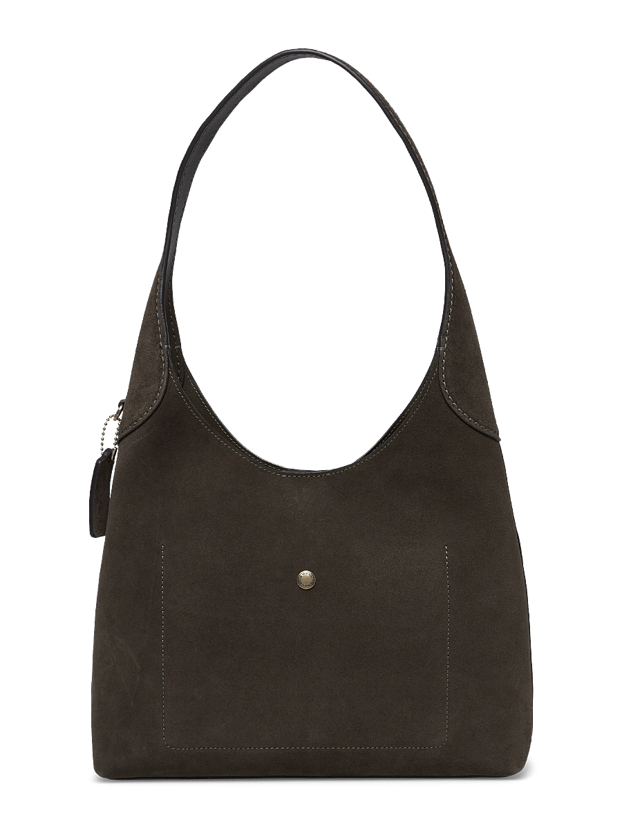 Coach - BROOKLYN SHOULDER BAG 28 DARK CHOCOLATE - modetrender - b4/olive - 1