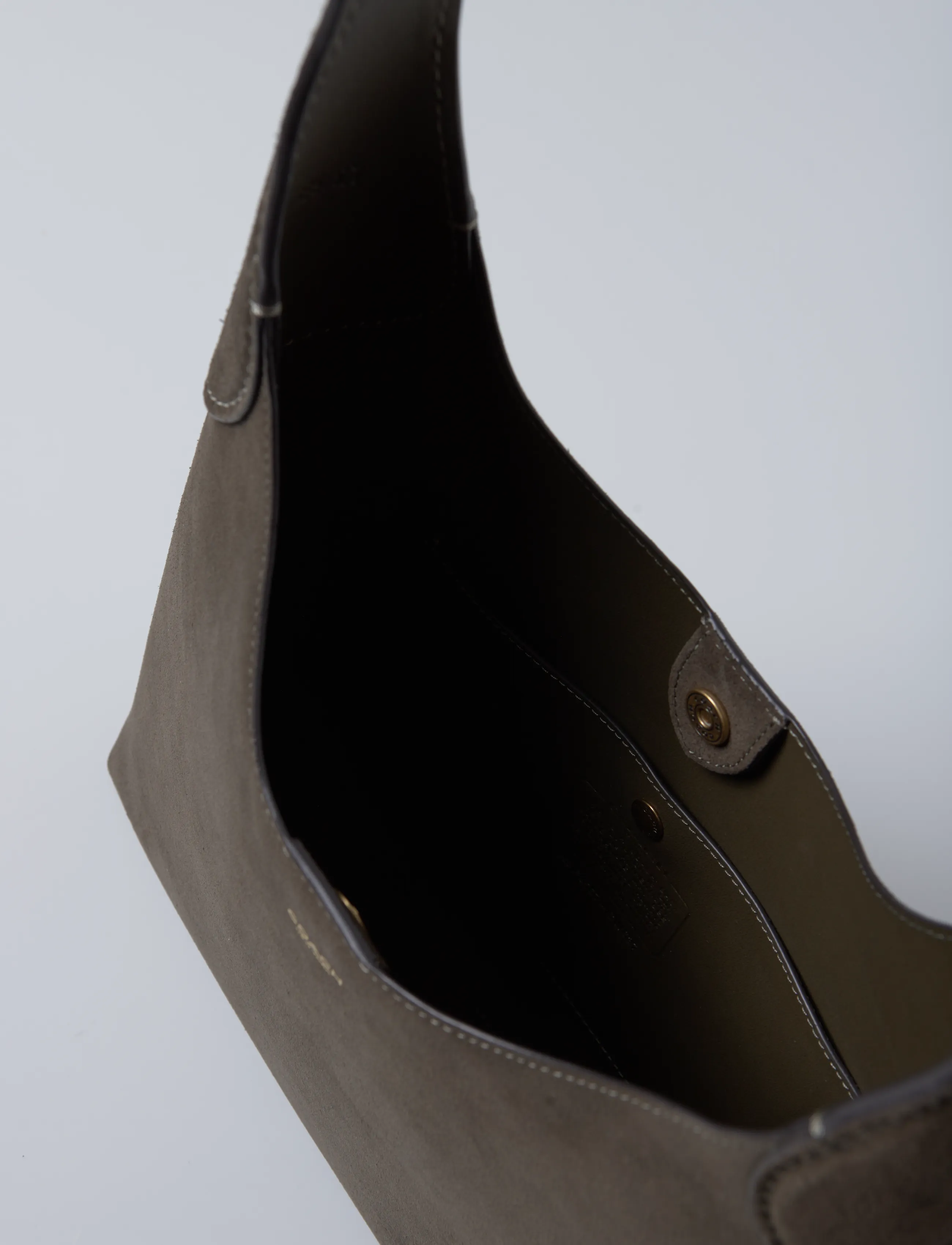 Coach - SUEDE BROOKLYN SHOULDER BAG 28 - modetrender - b4/olive - 4