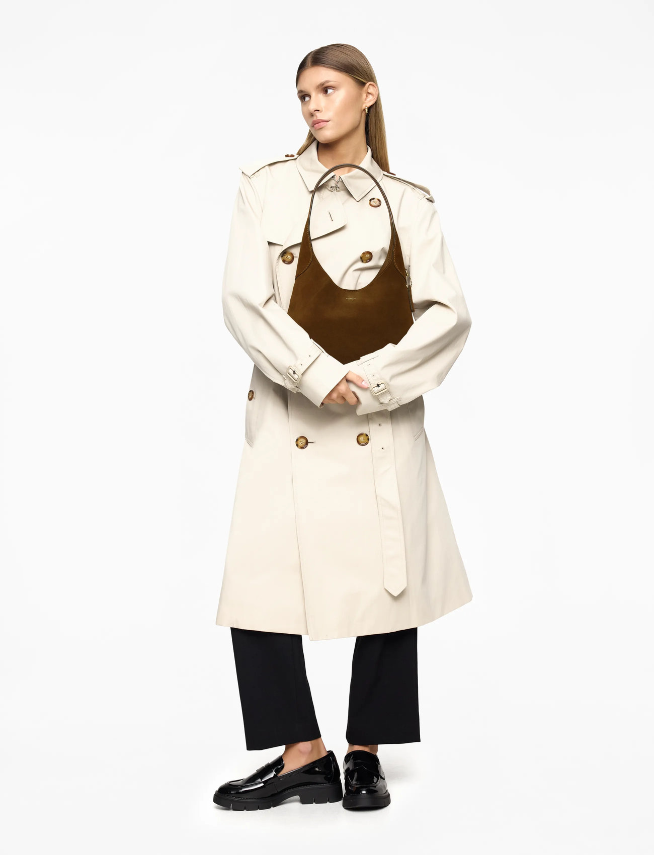 Coach - BROOKLYN SHOULDER BAG 28 - shoulder bags - dark brown - 3