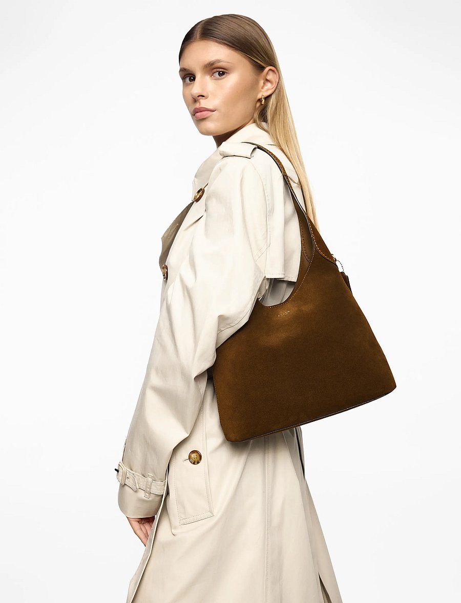Coach - BROOKLYN SHOULDER BAG 28 DARK CHOCOLATE - mode trends - dark brown - 0