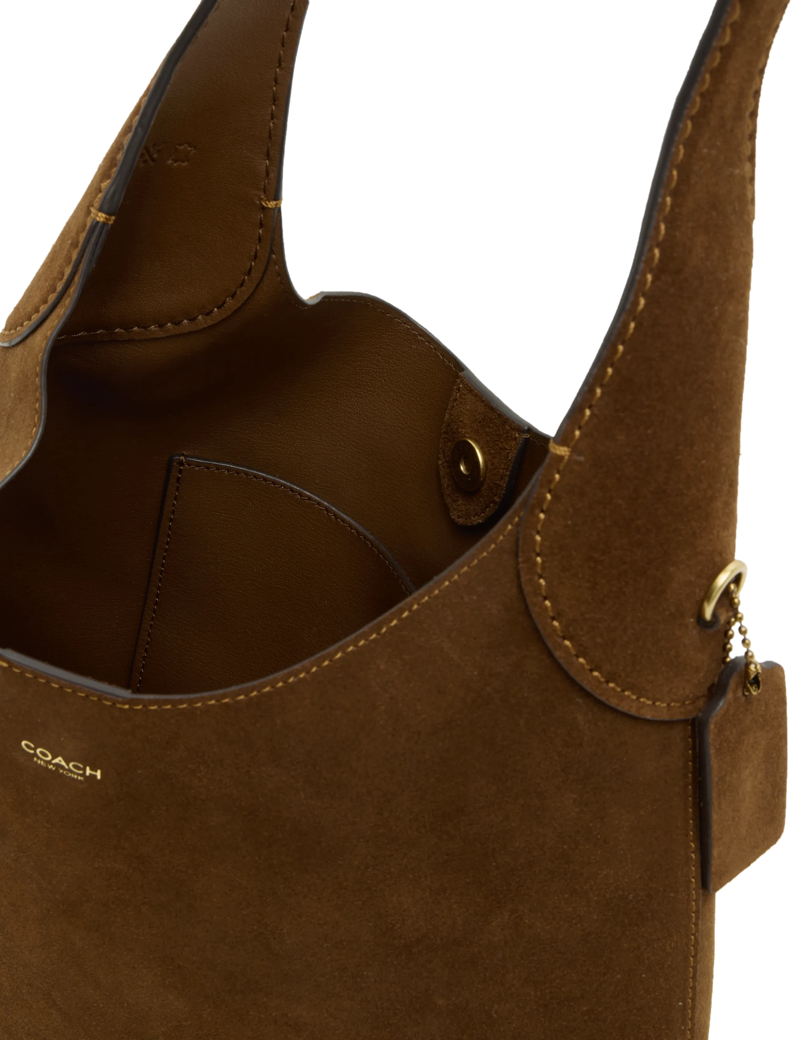 Coach - BROOKLYN SHOULDER BAG 28 DARK CHOCOLATE - shoulder bags - dark brown - 5