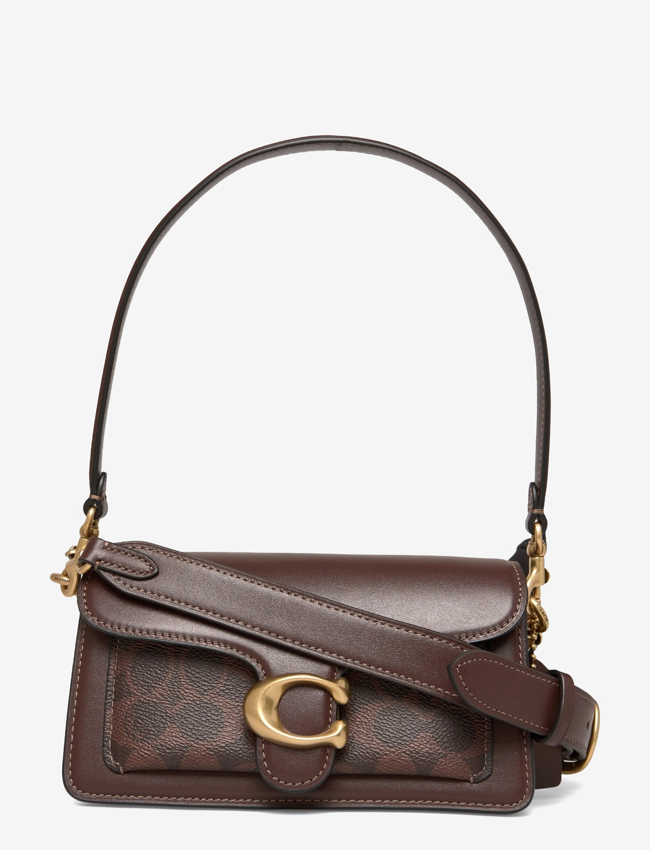 Coach - Coated Canvas Signature Tabby Shoulder Bag 20 Refresh - torby na ramię - b4/maple maple - 0