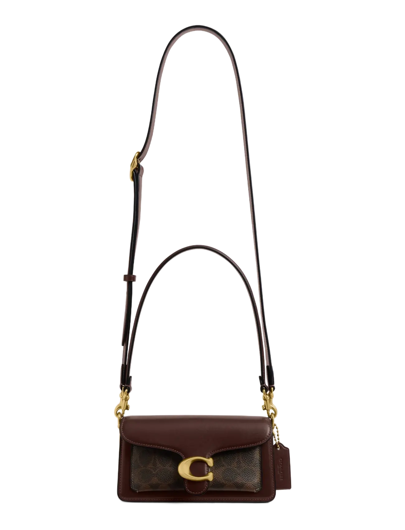 Coach - Coated Canvas Signature Tabby Shoulder Bag 20 Refresh - schultertaschen - b4/maple maple - 4