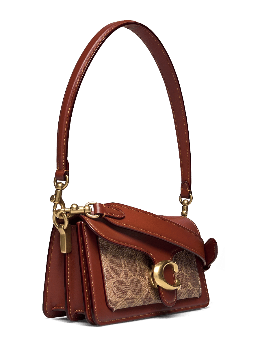 Coach - Coated Canvas Signature Tabby Shoulder Bag 20 Refresh - schultertaschen - beige - 3