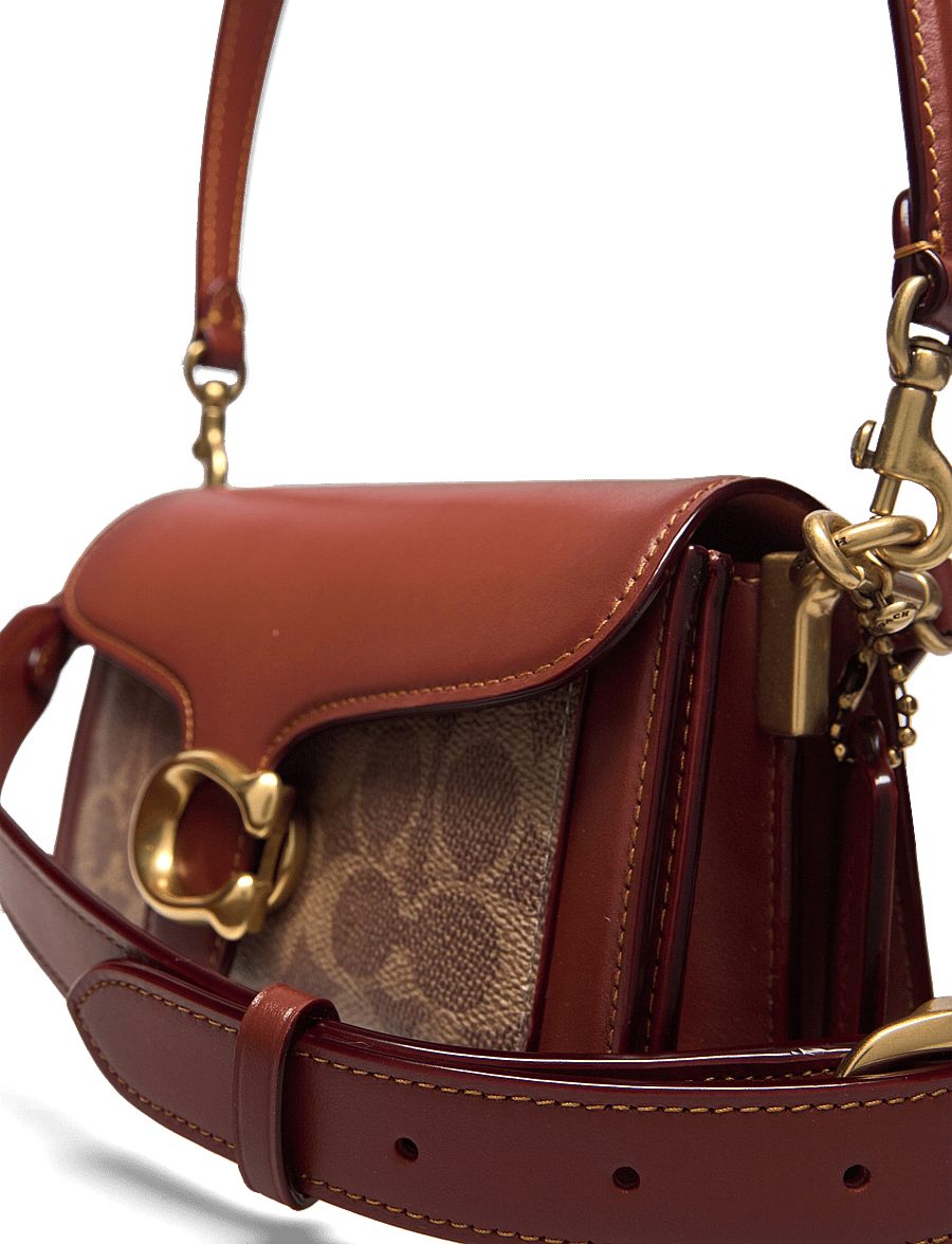 Coach - Coated Canvas Signature Tabby Shoulder Bag 20 Refresh - schultertaschen - beige - 4