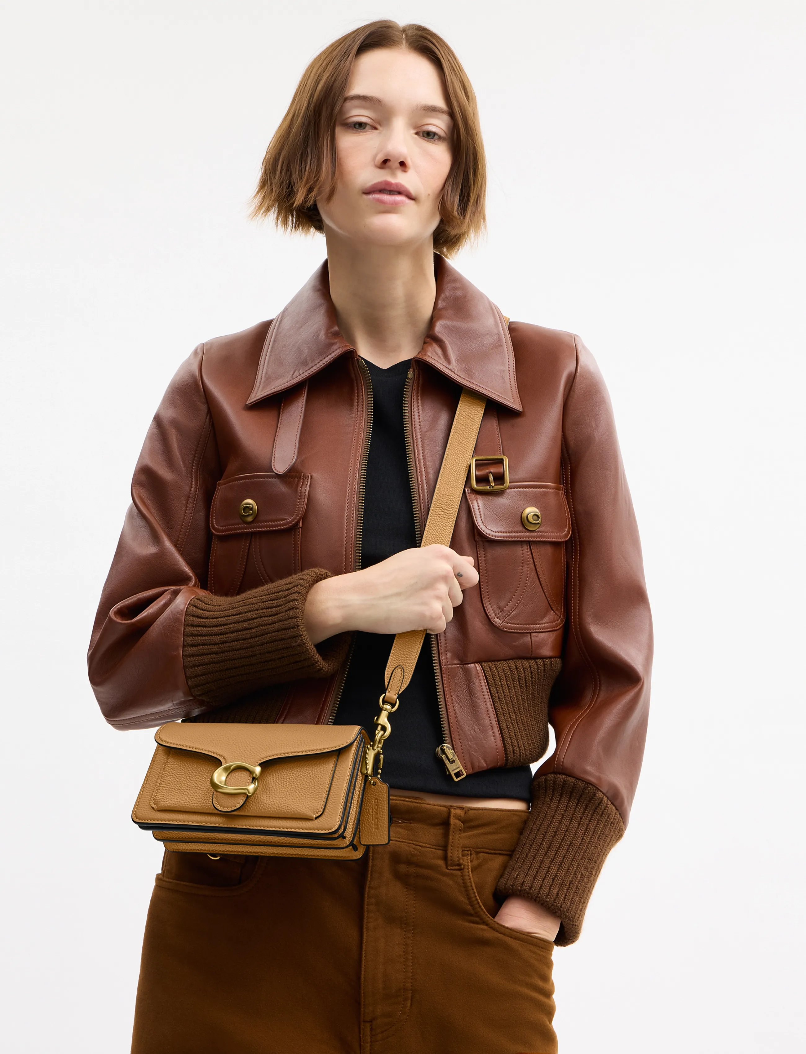 Coach - TABBY SHOULDER BAG 20 - besondere anlässe - b4/biscuit - 0