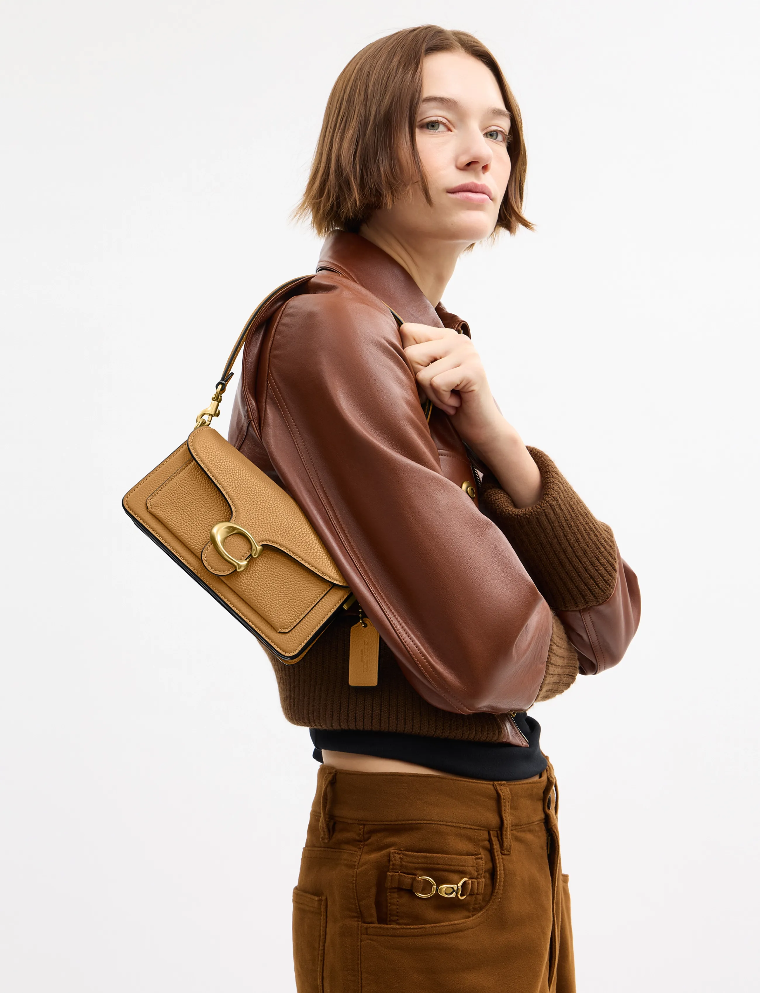 Coach - TABBY SHOULDER BAG 20 - besondere anlässe - b4/biscuit - 4