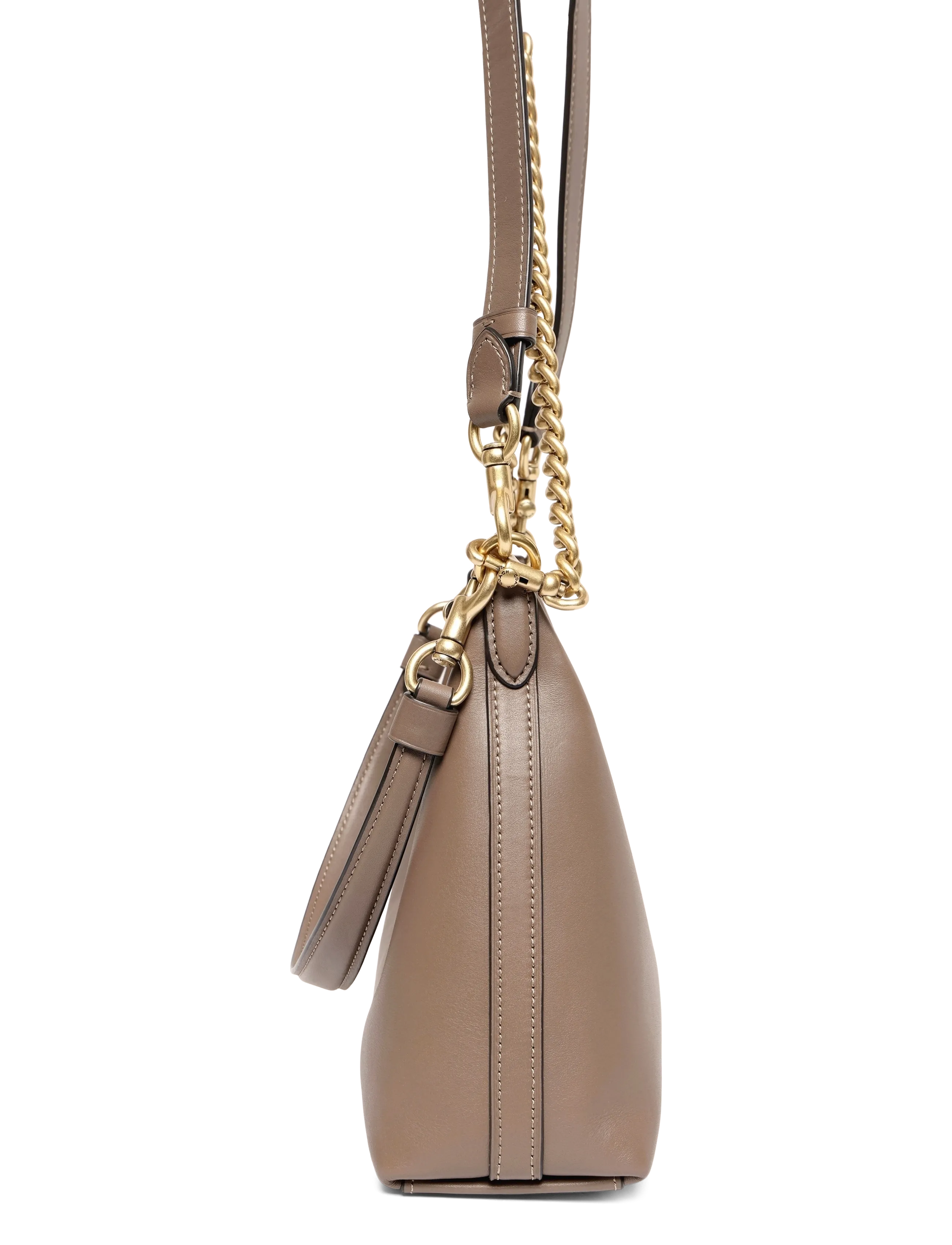 Coach - Polished Pebble Leather Tabby Shoulder Bag 20 Refresh - besondere anlässe - b4/biscuit - 3