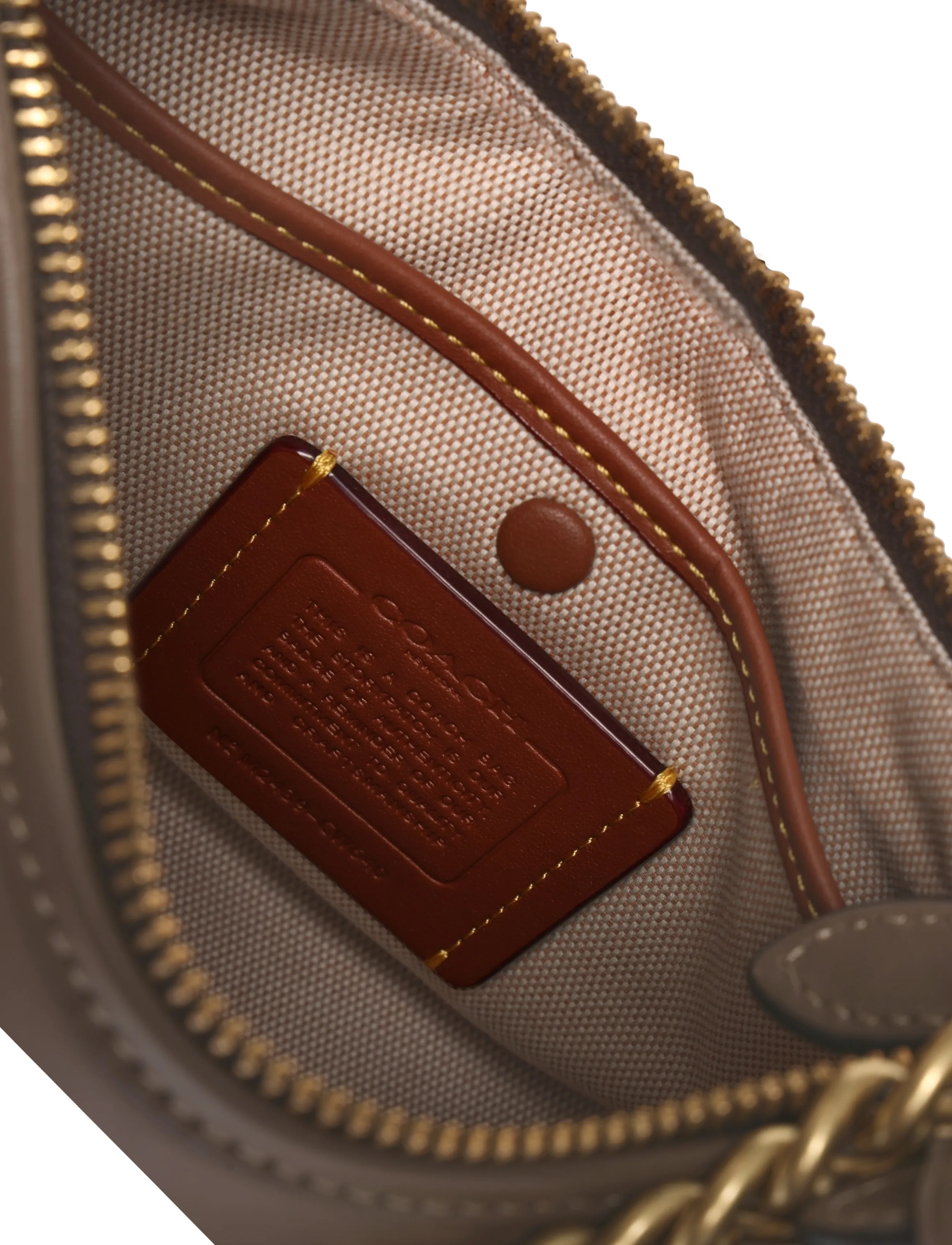 Coach - Polished Pebble Leather Tabby Shoulder Bag 20 Refresh - besondere anlässe - b4/biscuit - 4