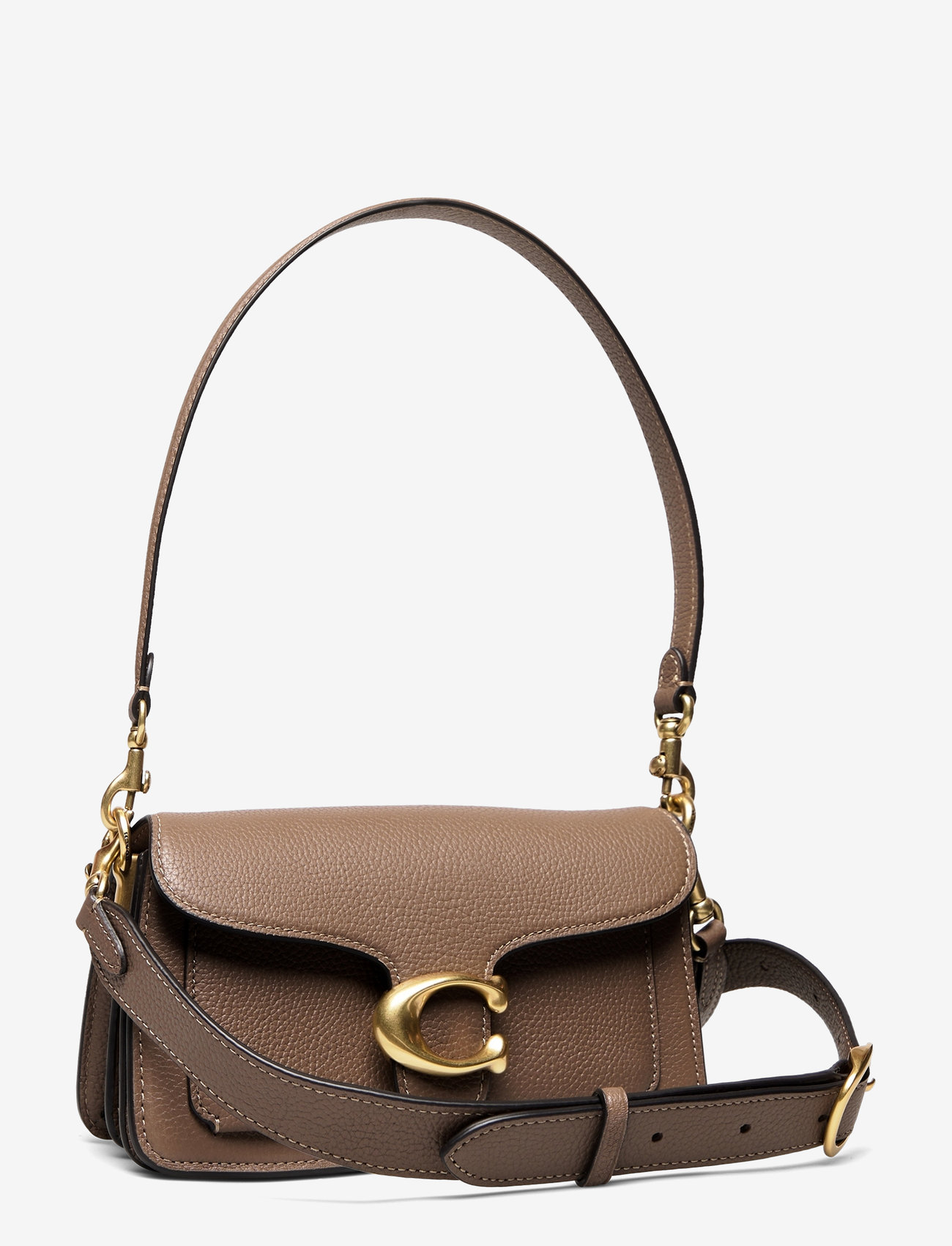 Coach - Polished Pebble Leather Tabby Shoulder Bag 20 Refresh - besondere anlässe - b4/dark stone - 3