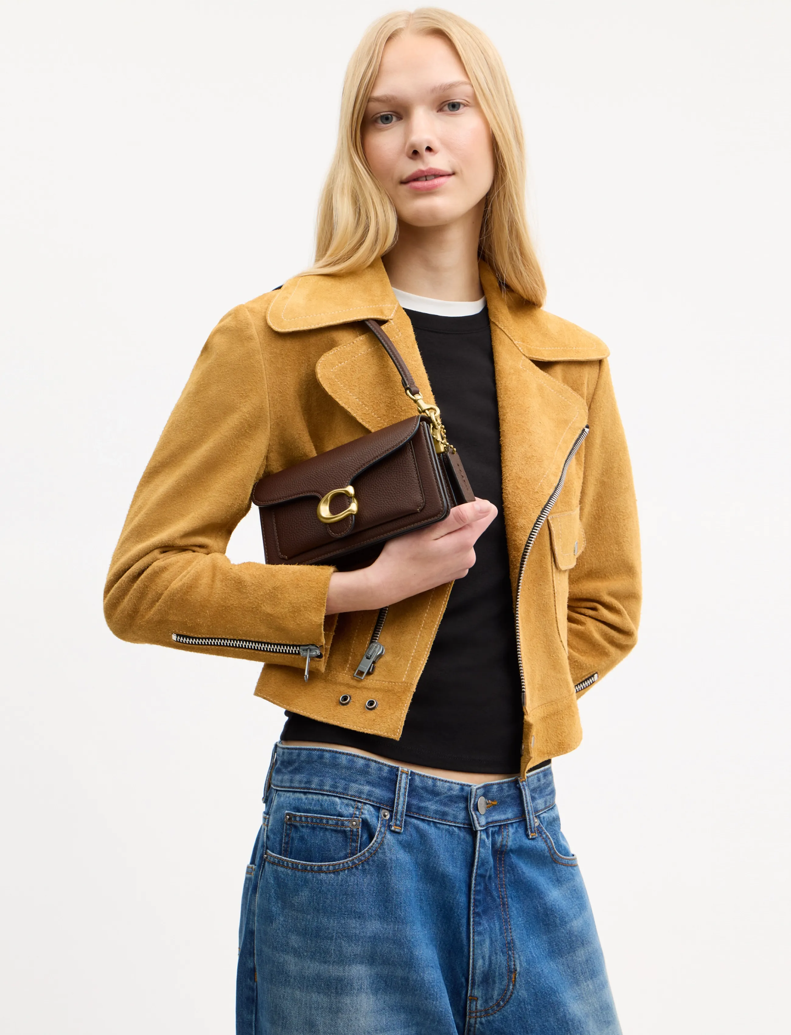 Coach - TABBY SHOULDER BAG 20 - erilised sündmused - brown - 0