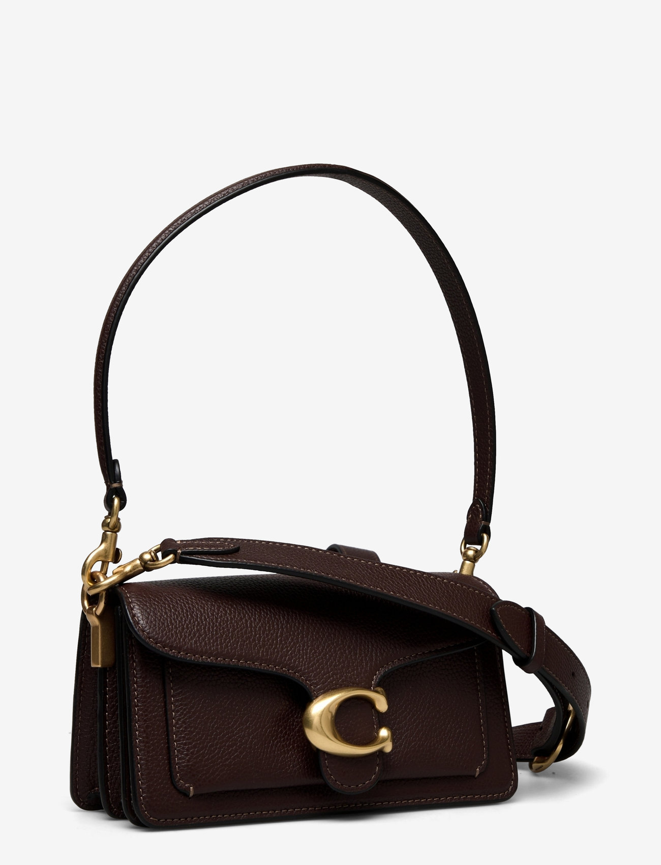 Coach - Polished Pebble Leather Tabby Shoulder Bag 20 Refresh - erilised sündmused - brown - 3